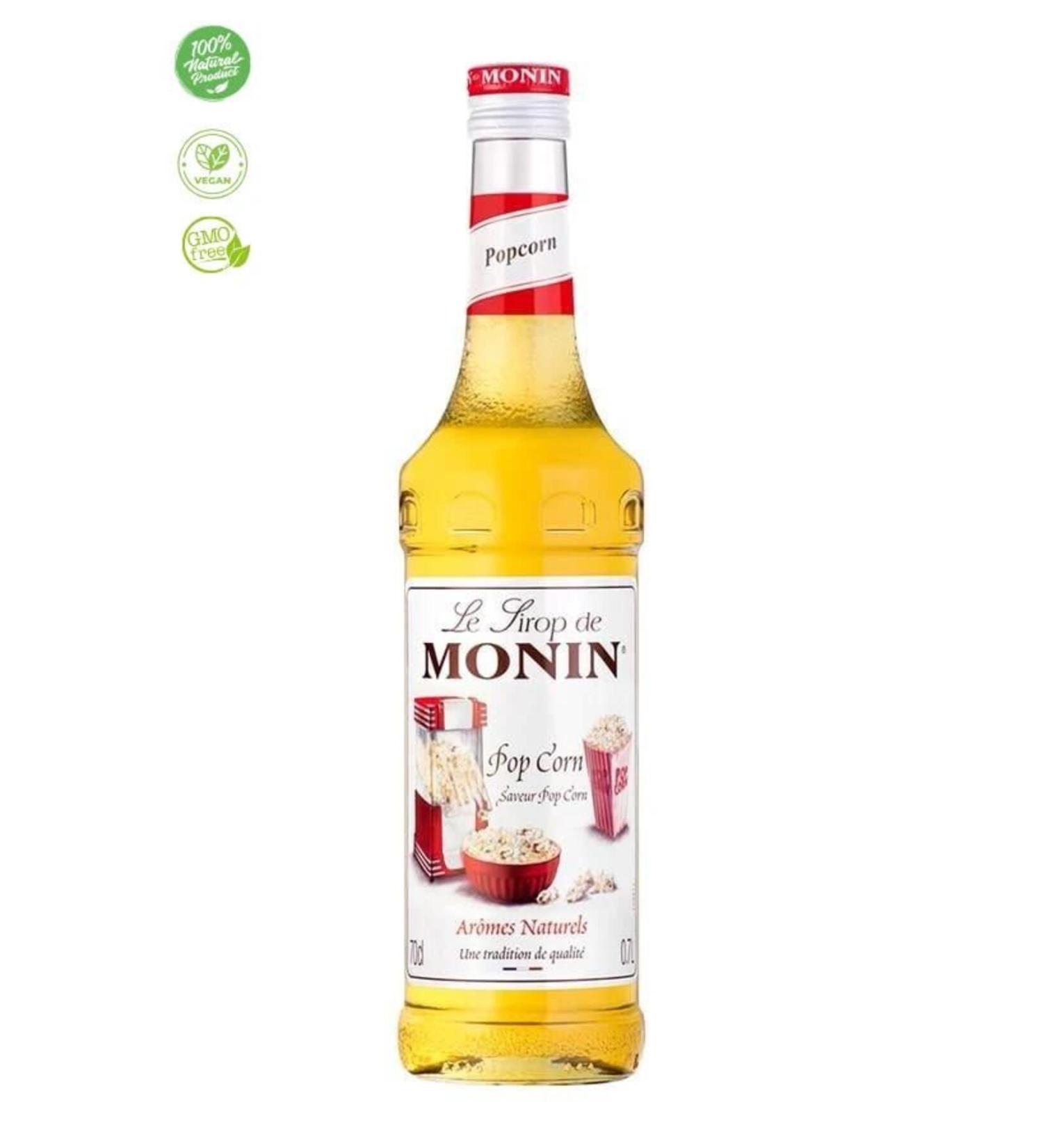 Monin Popcorn Syrup 700ml - Buy Online on GoSupps.com