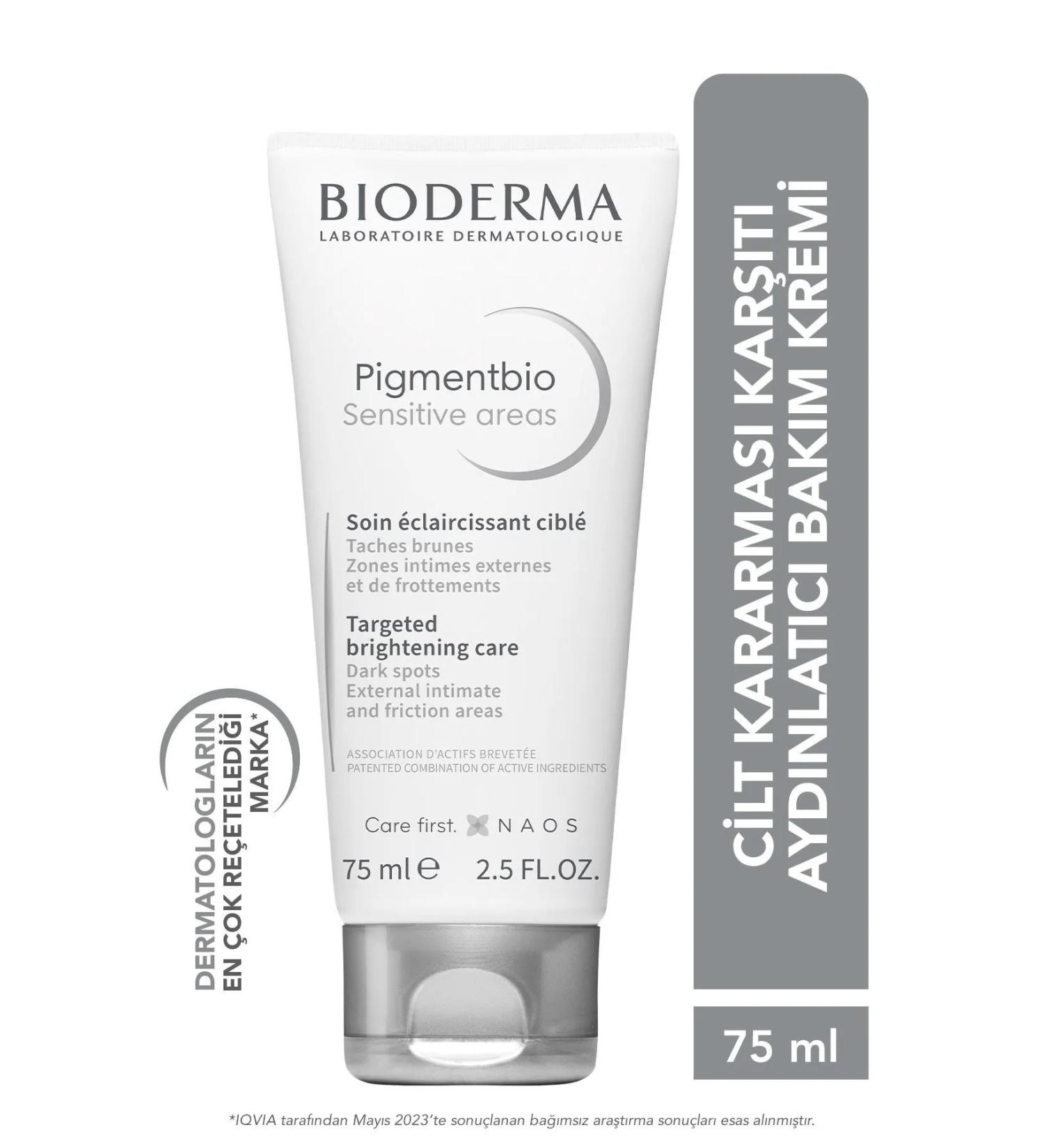Bioderma Pigmentbio Sensitive Areas For darkening of sensitive private areas and joint areas. - Buy Online on GoSupps.com
