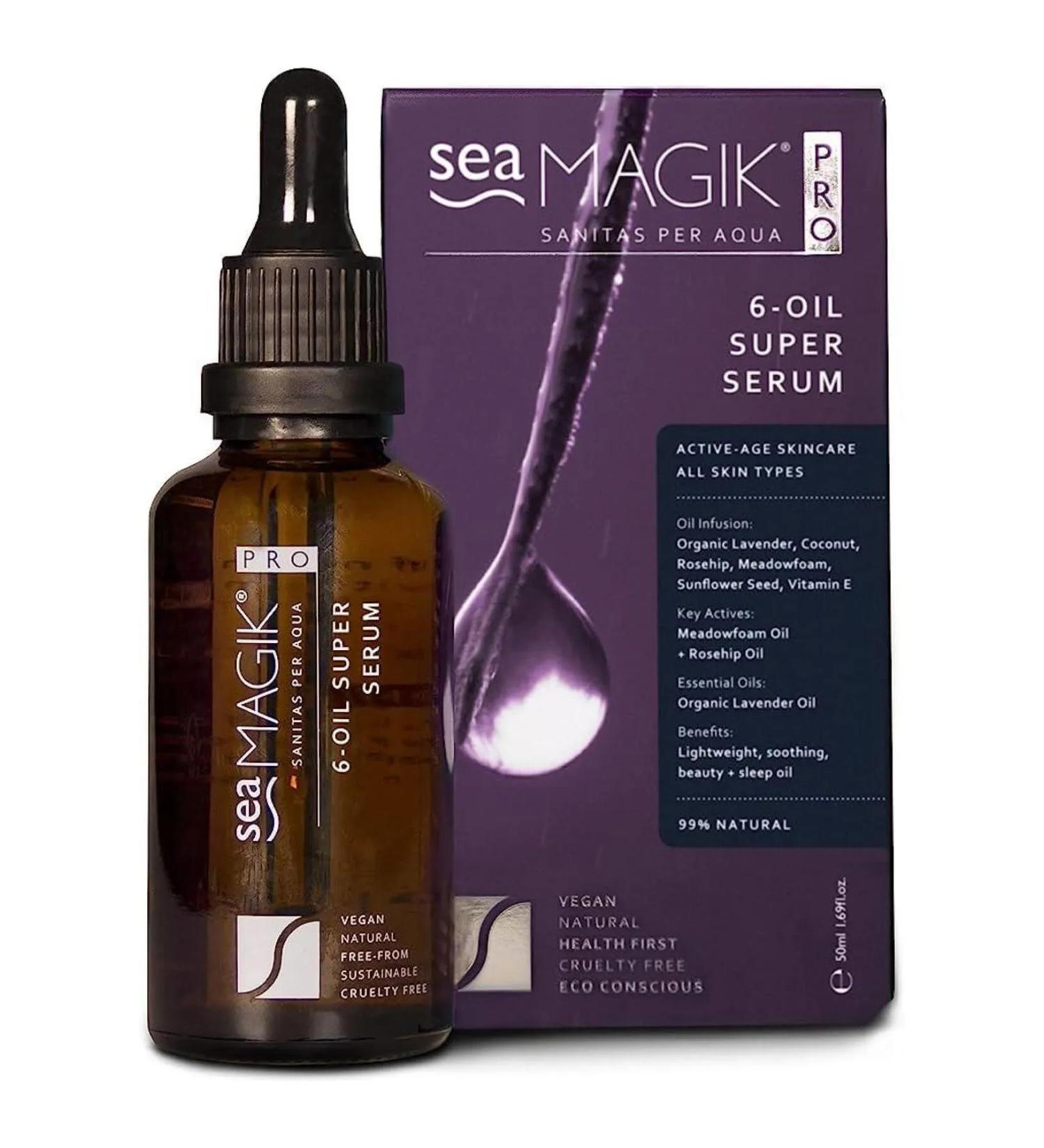 sea magik SEA MAGIK 6-OIL SUPER SERUM 6 oil mixture super serum (Skin calming + nutrition) 50 ML
