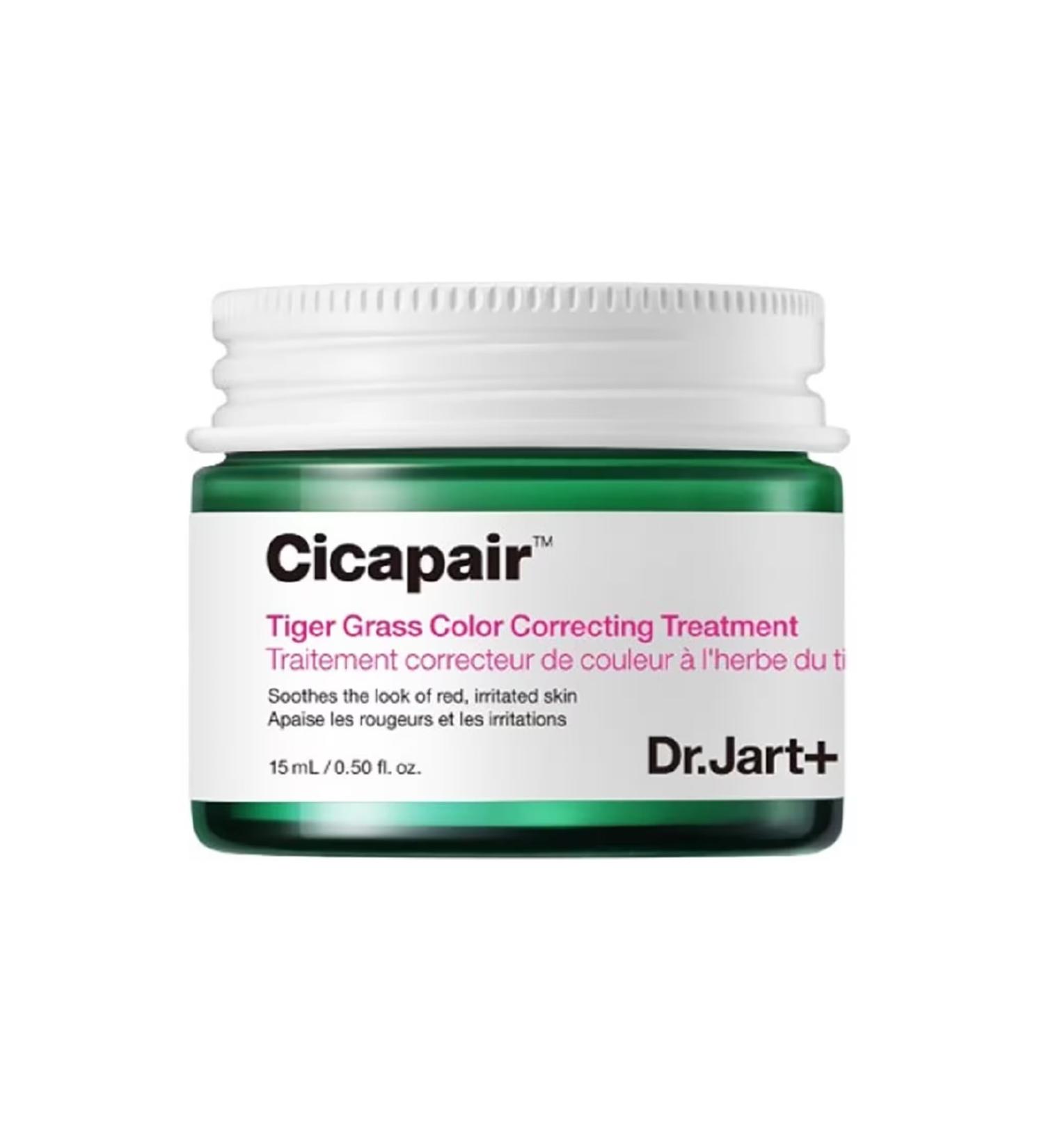 Dr.Jart Cicapair Tiger Grass Color Correcting Treatment - Moisturizing Soothing Care 15 ml