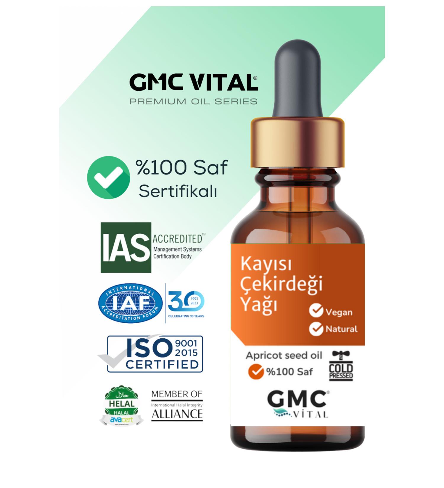 Gmc vital Apricot Kernel Oil 0 Pure Cold Press