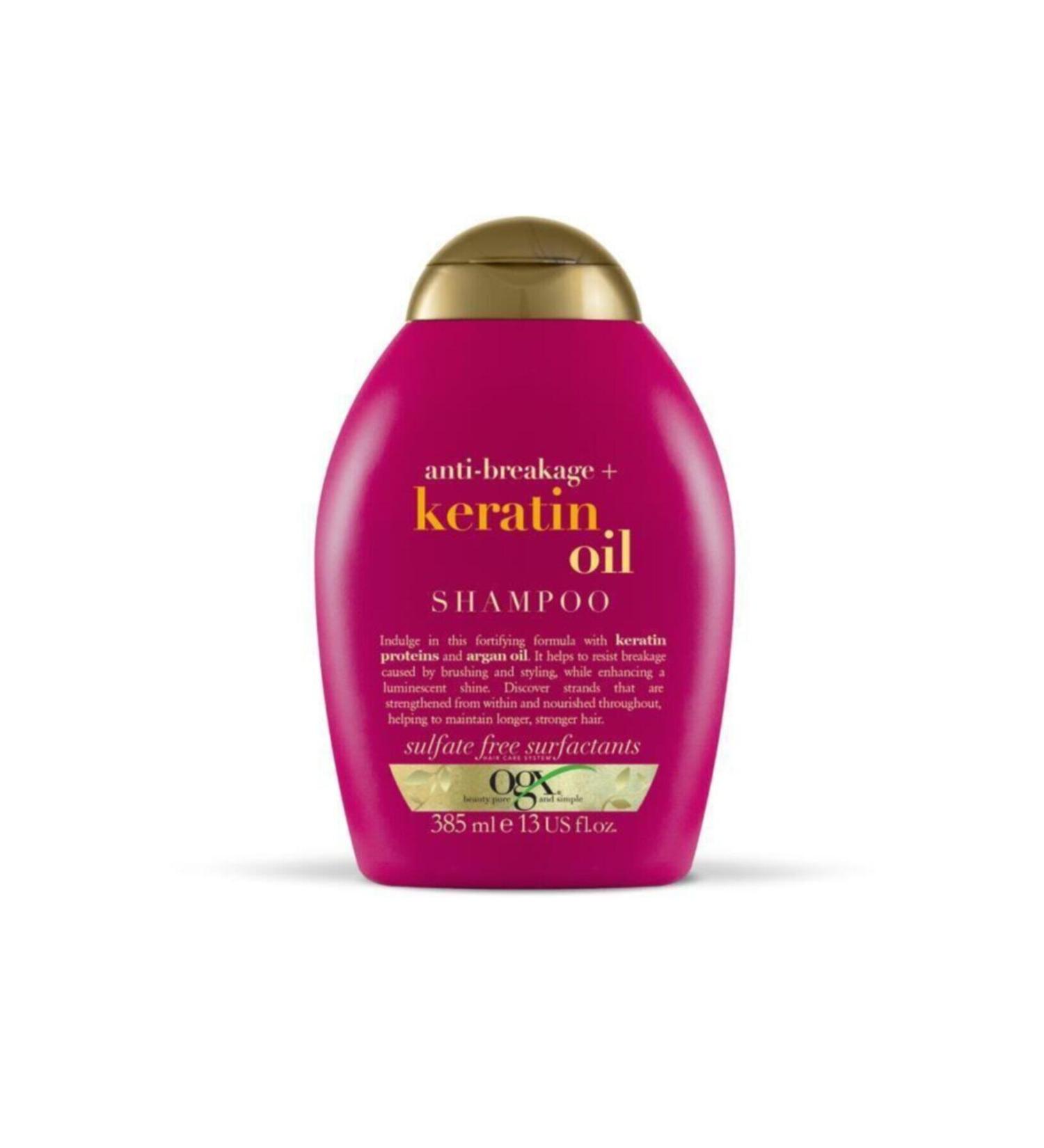 OGX Anti-Breakage Keratin Oil Shampoo 385 ml