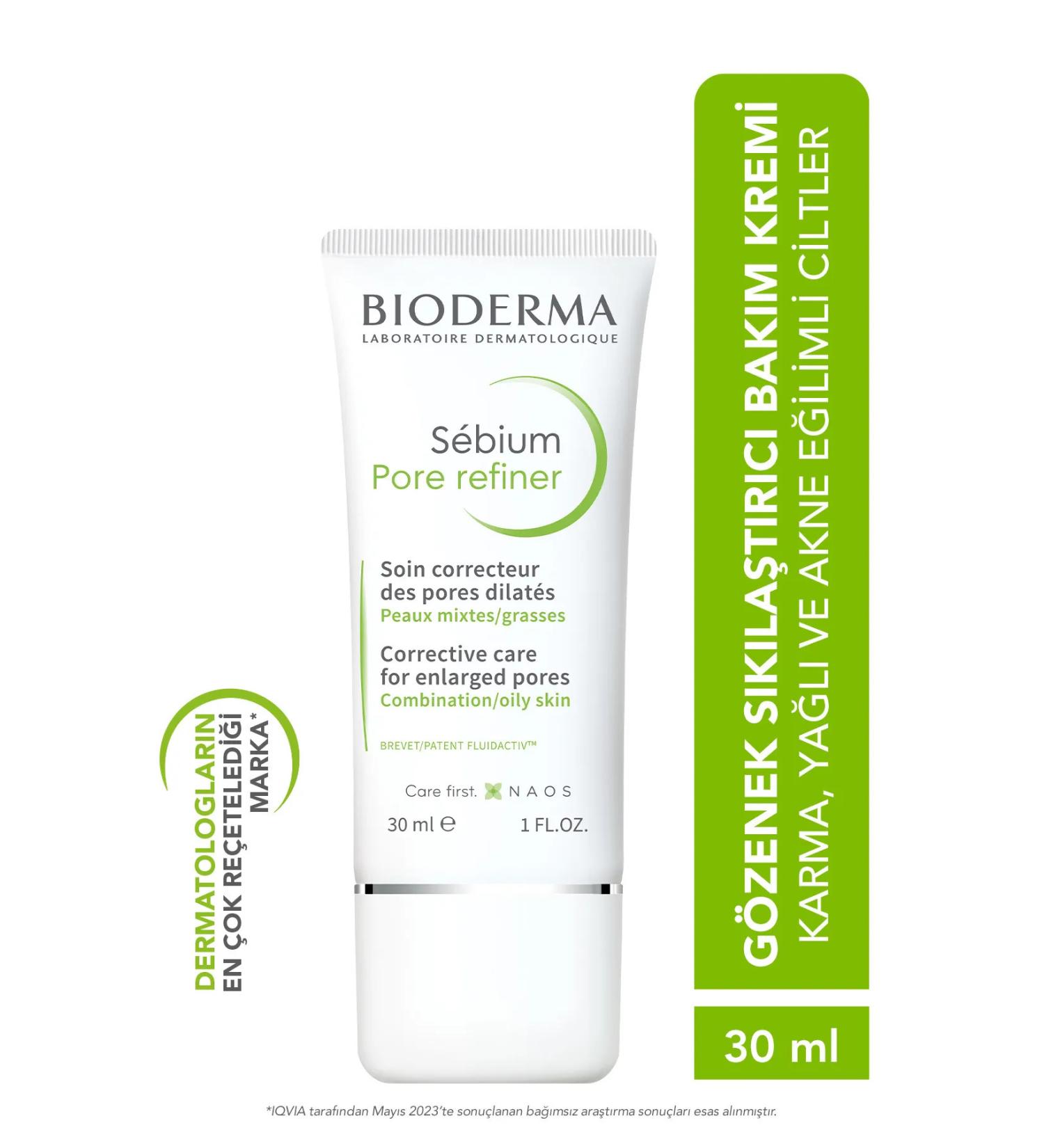 Bioderma BIODERMA S bium Pore Refiner Cream that helps tighten pores for combination and oily skin.