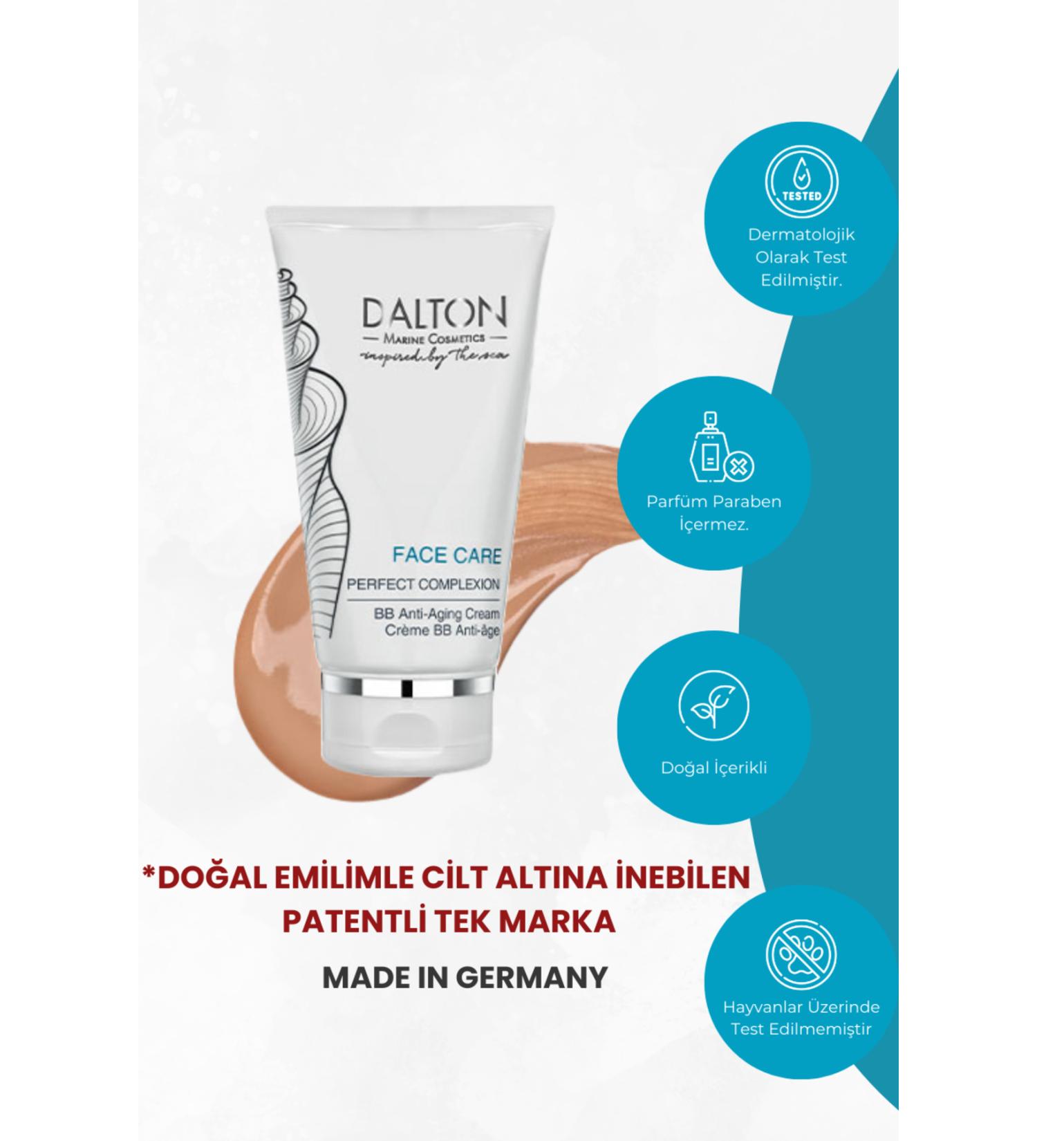 DALTON MARINE COSMETICS Intensive Concealer Anti-Aging Tinted BB Cream Sand for All Skin Types