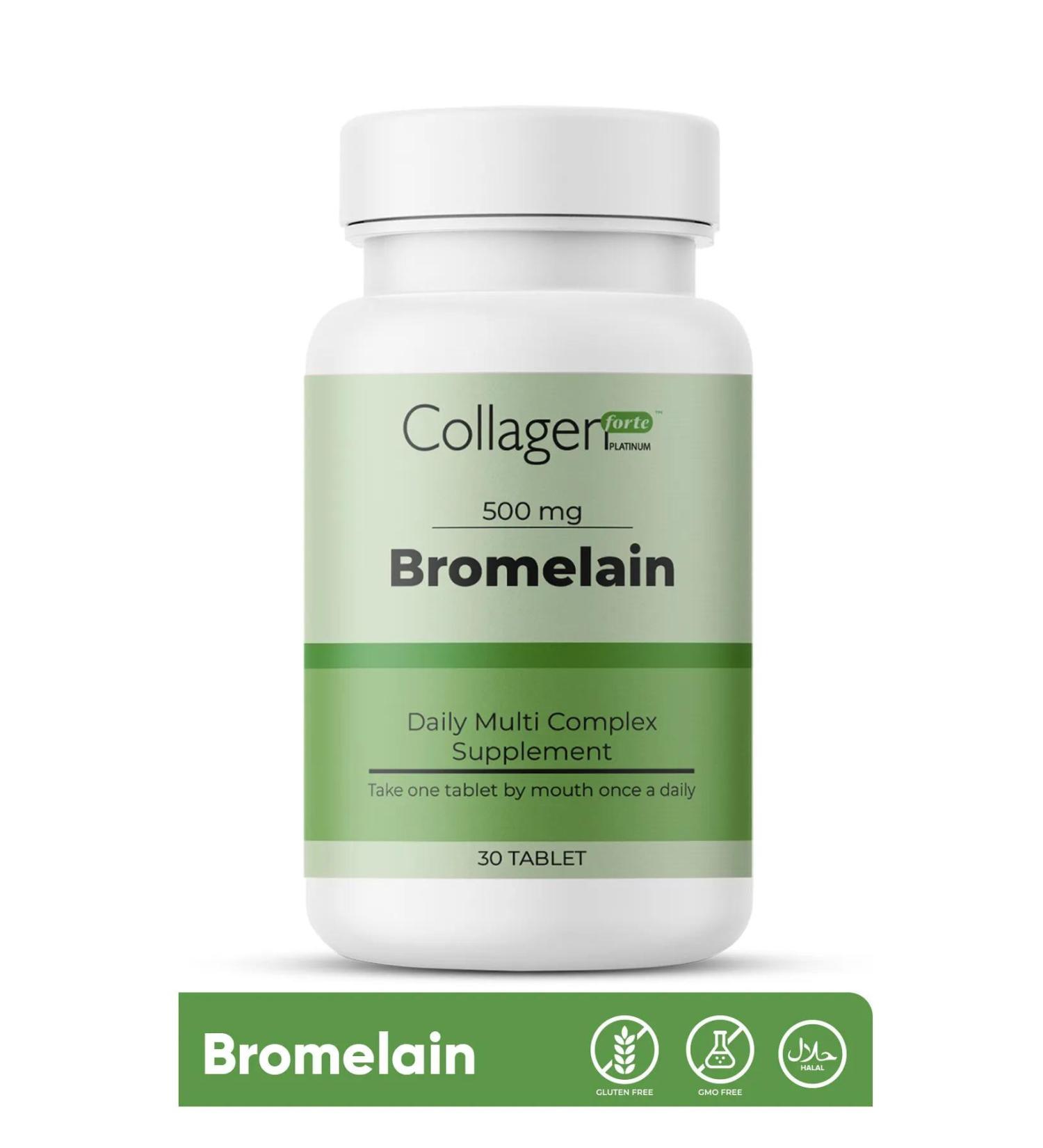 Collagen Forte Platinum Bromelain - Buy Online on GoSupps.com