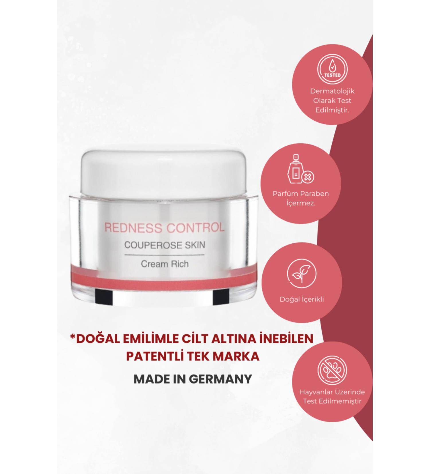 DALTON MARINE COSMETICS Redness Control - Redness Skin Intensive Moisturizing Rich Cream - Buy Online on GoSupps.com