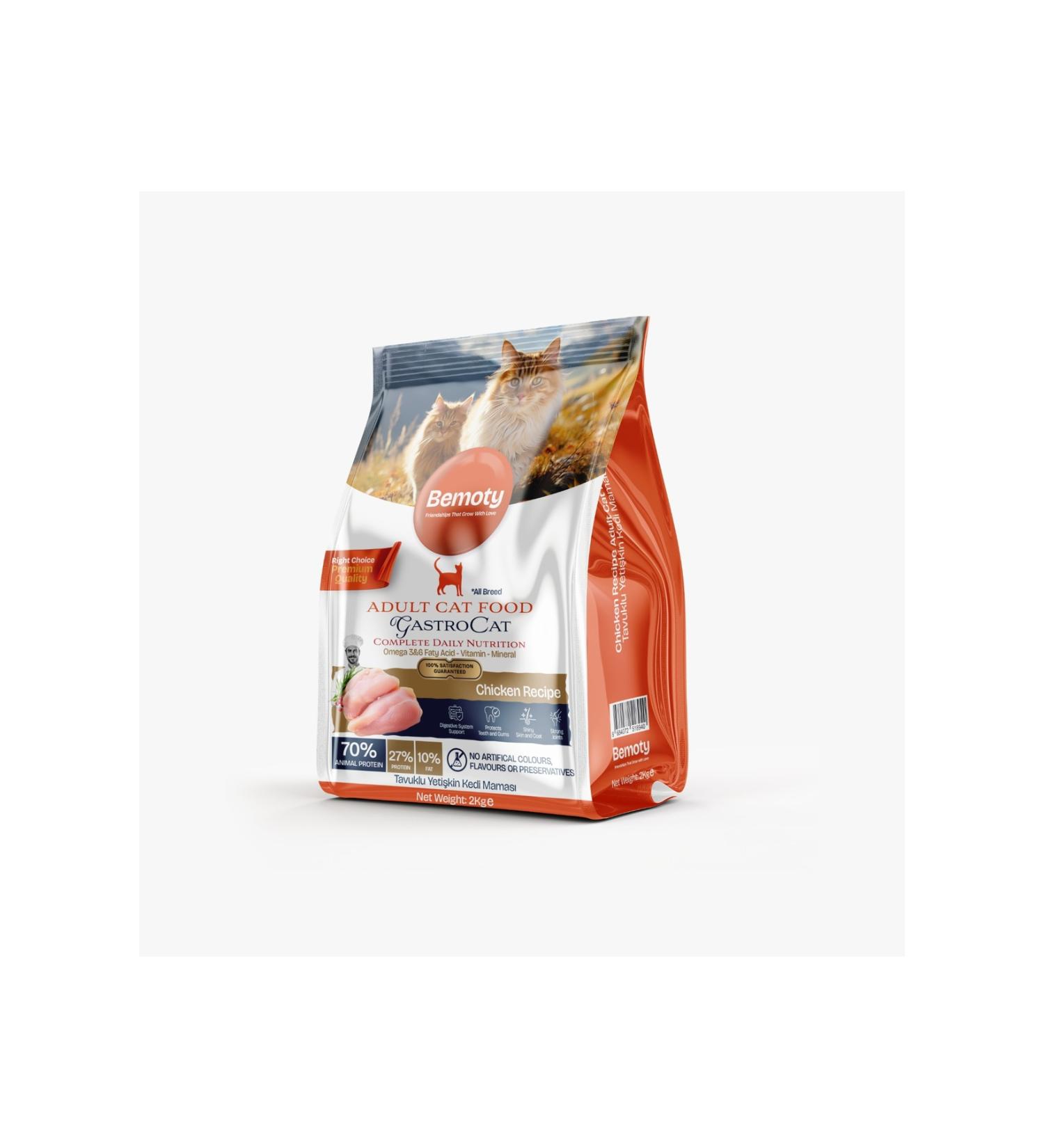 BEMOTY CHICKEN ADULT CAT FOOD 2KG