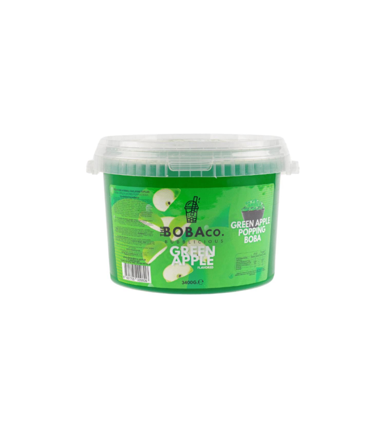 TheBobaCo. Bubblicious Bubble Tea Boba - Green Apple 3 4kg - Buy Online on GoSupps.com