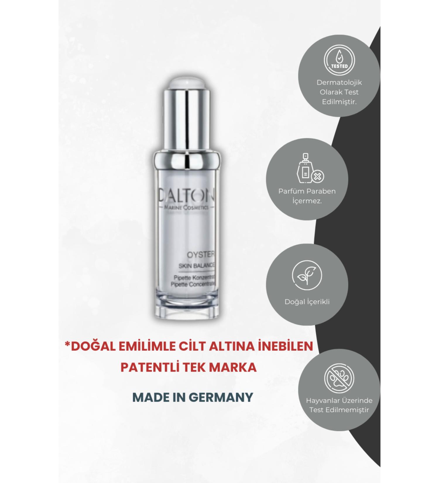 DALTON MARINE COSMETICS Pore Tightening and Oil Balancing Oyster Concentrate Pipette for Mixed and Mature Skin