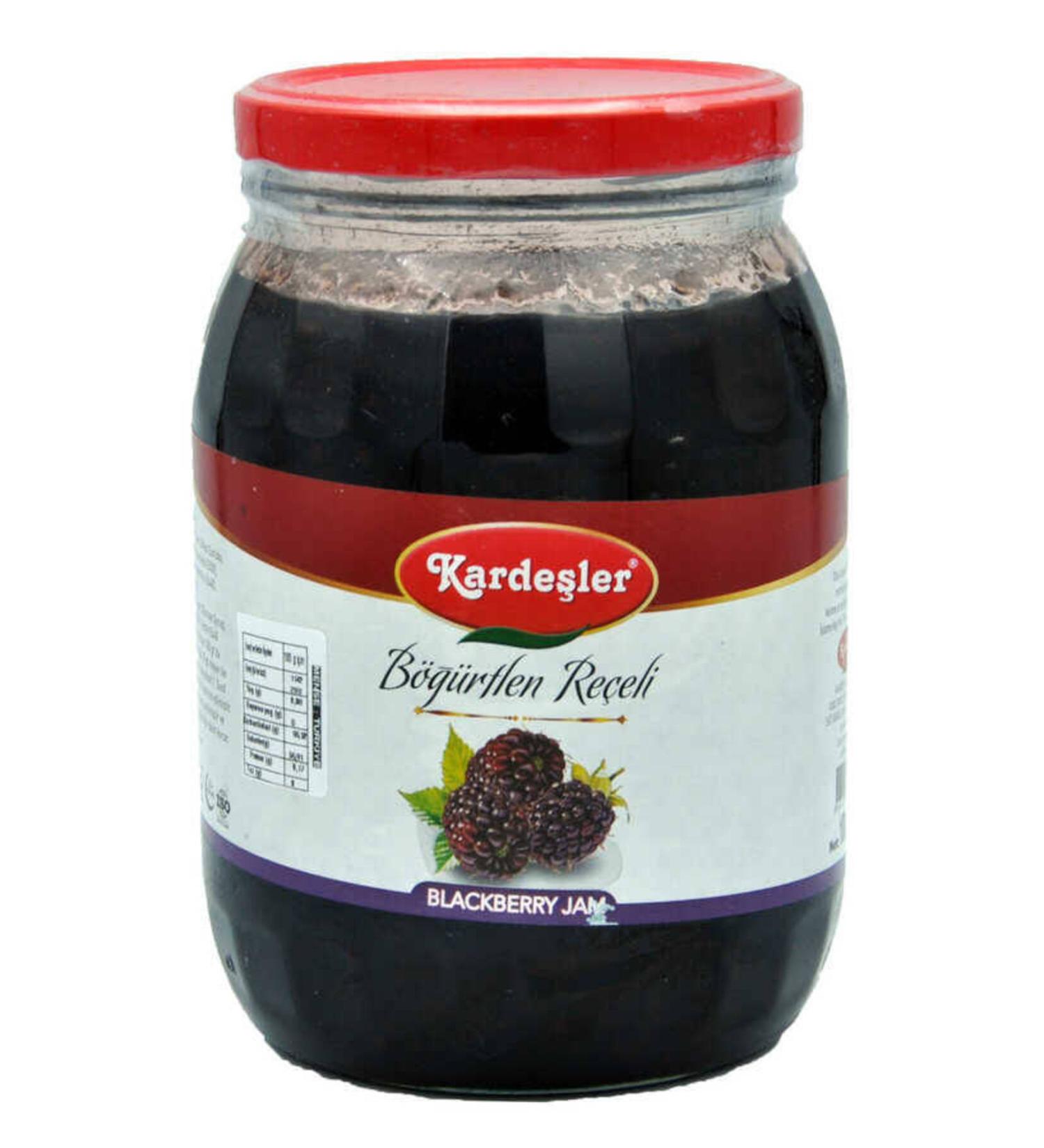 Brothers Confectionery Brothers Blackberry Jam Glass Jar 1800 G