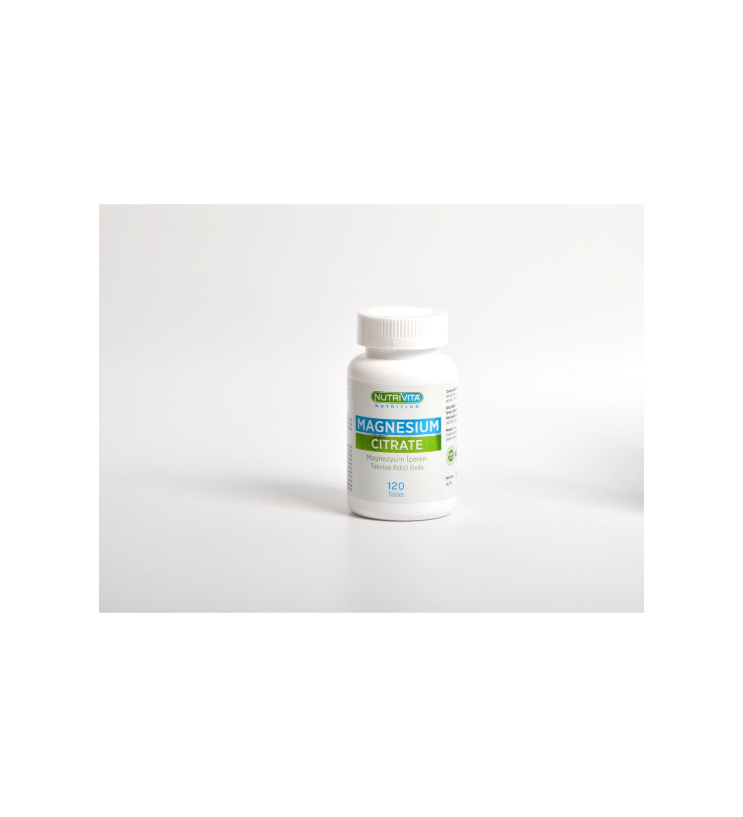 Nutrivita Nutrition Nutrivita Magnesium Citrate 120 Tablets