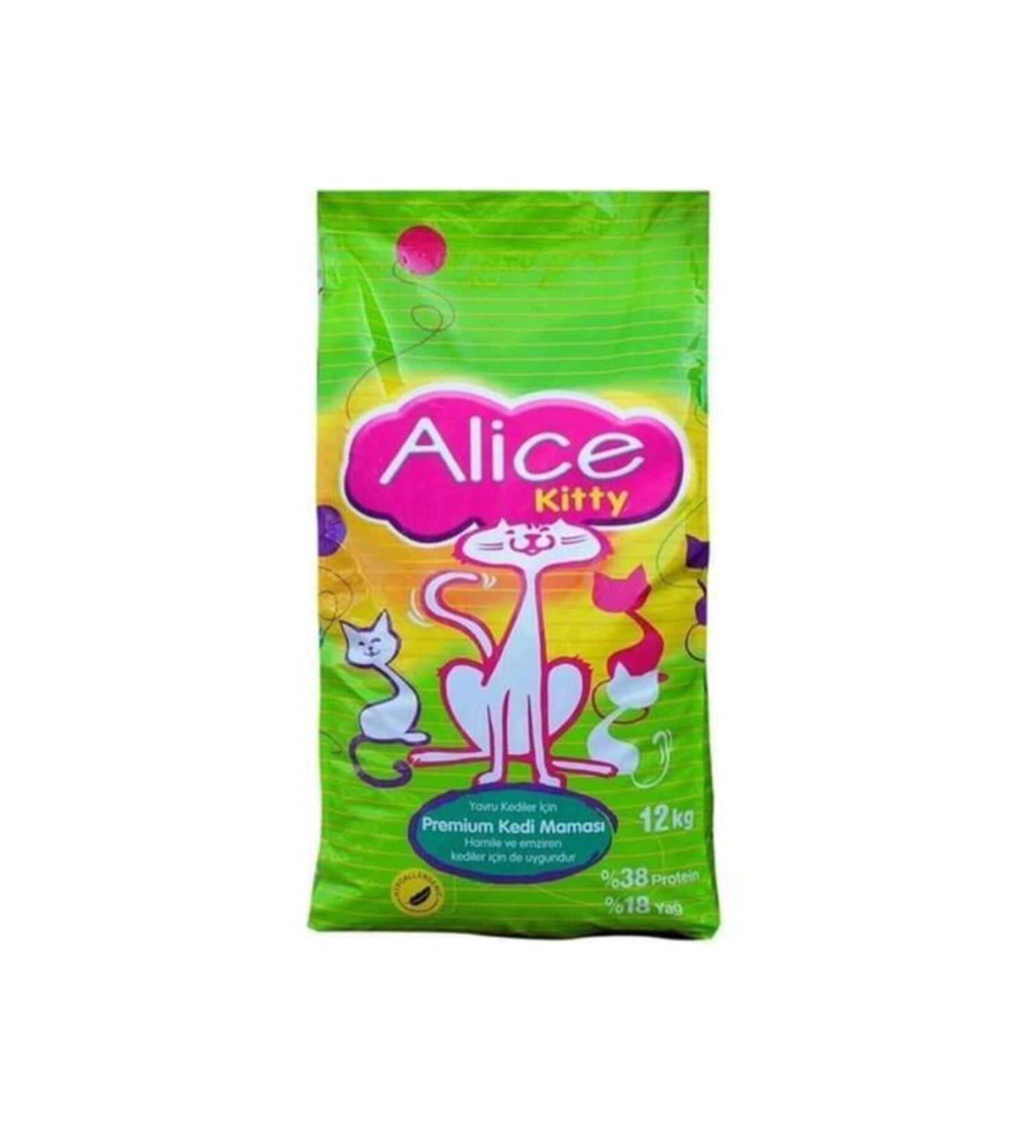 Alice Kitty Kitten Pregnant and Nursing Cat Food 12 Kg - Buy Online on GoSupps.com