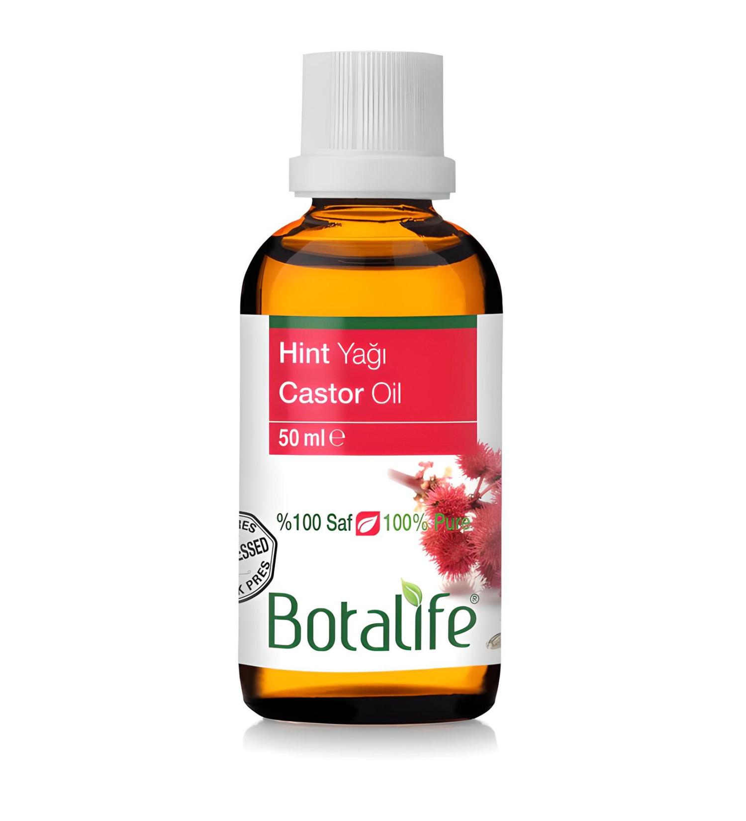 Botalife Castor Oil 50 ml 0 Pure Cold Pressed ( Castor Oil 50 Ml 0 Pure Cold Pressed )