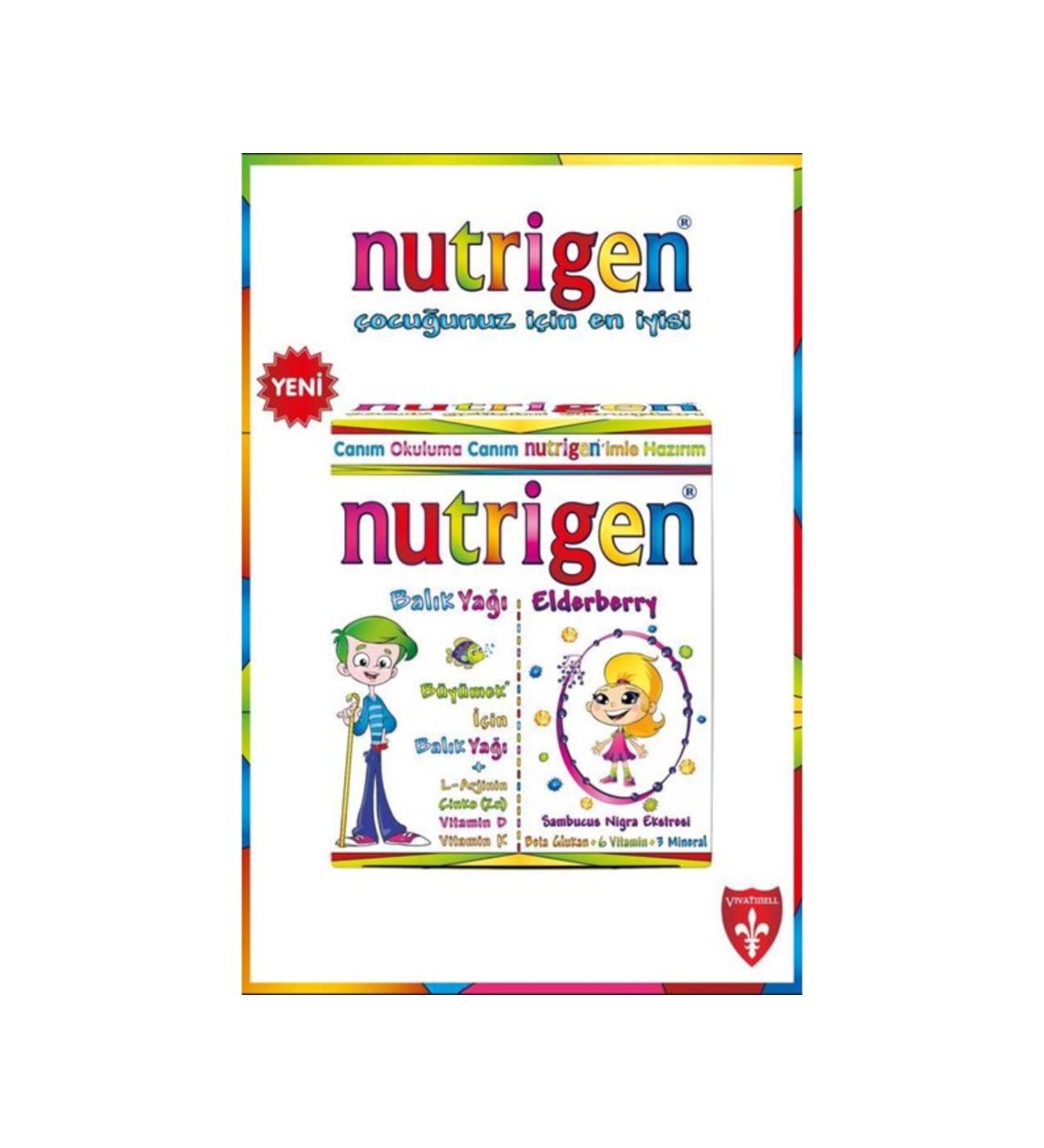Nutrigen Elderberry + Fish Oil Coffret Back to School Package