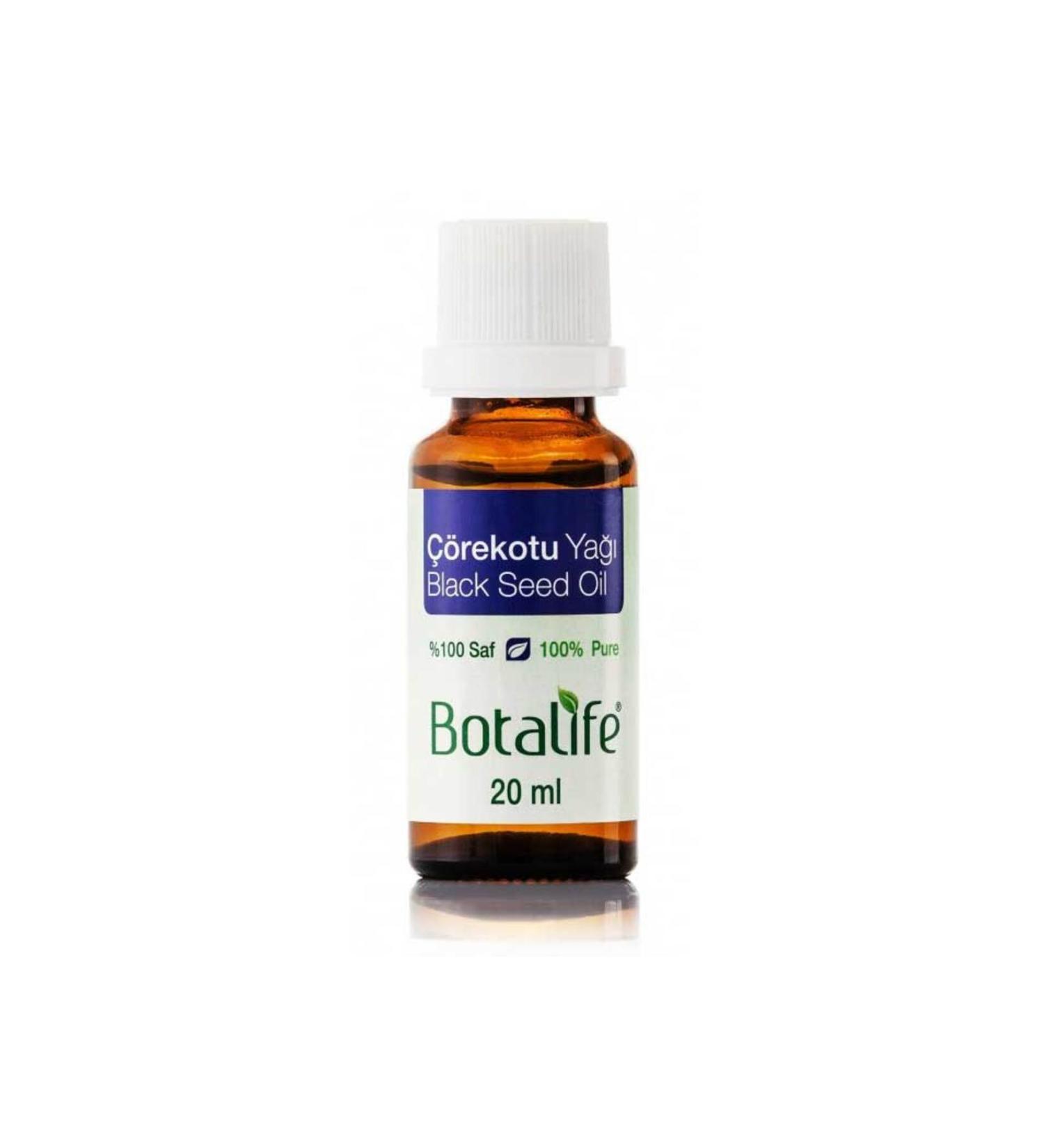 Botalife Pure Black Cumin Oil 20ml Black Cumin Cold Pressed No Additives