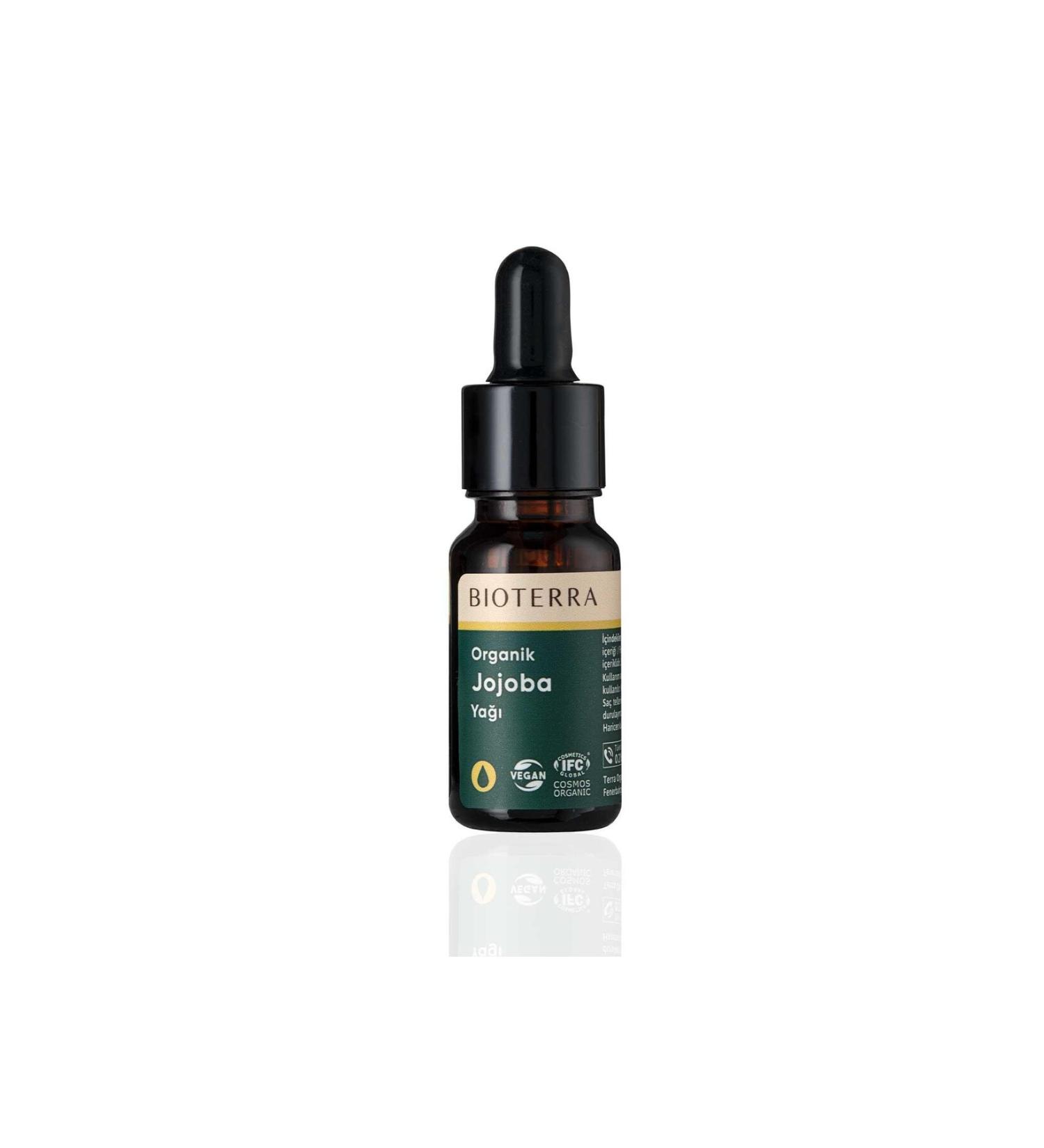 Bioterra Organic Jojoba Oil 10 ml - Buy Online on GoSupps.com