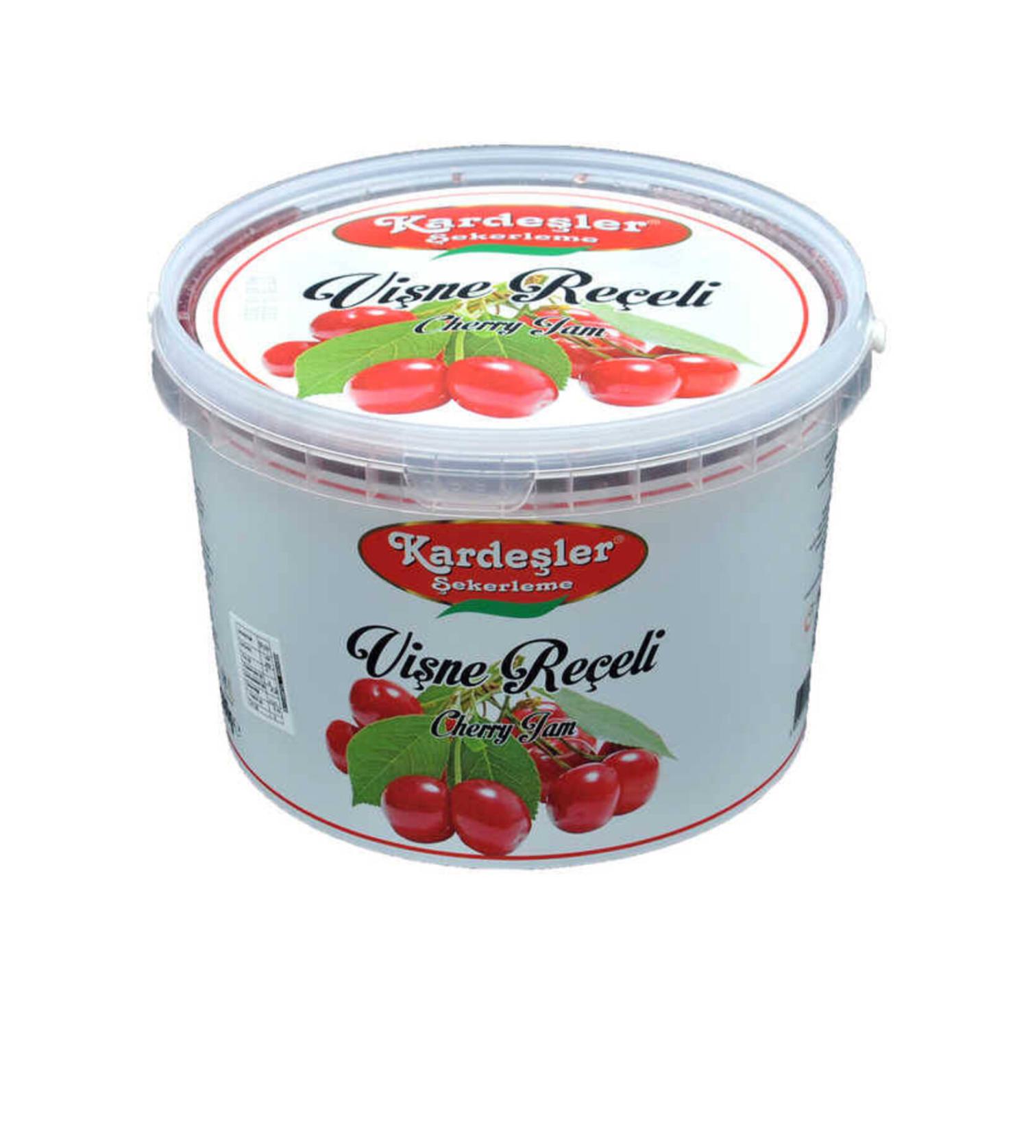 Brothers Confectionery Brothers Cherry Jam Bucket 3500 G