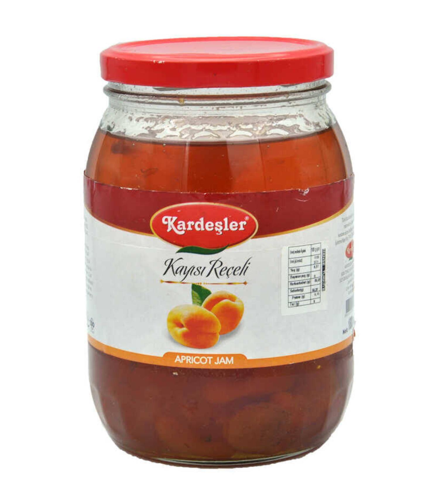 Brothers Confectionery Brothers Apricot Jam Glass Jar 1800 G