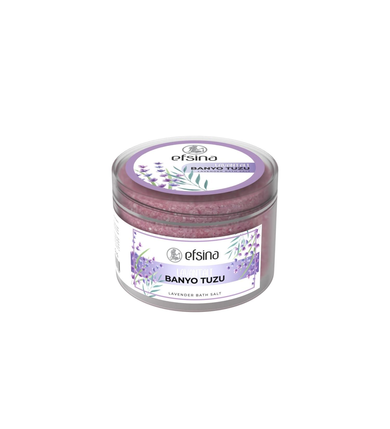 Efsina 250 gr Lavender Bath Salt - Buy Online on GoSupps.com