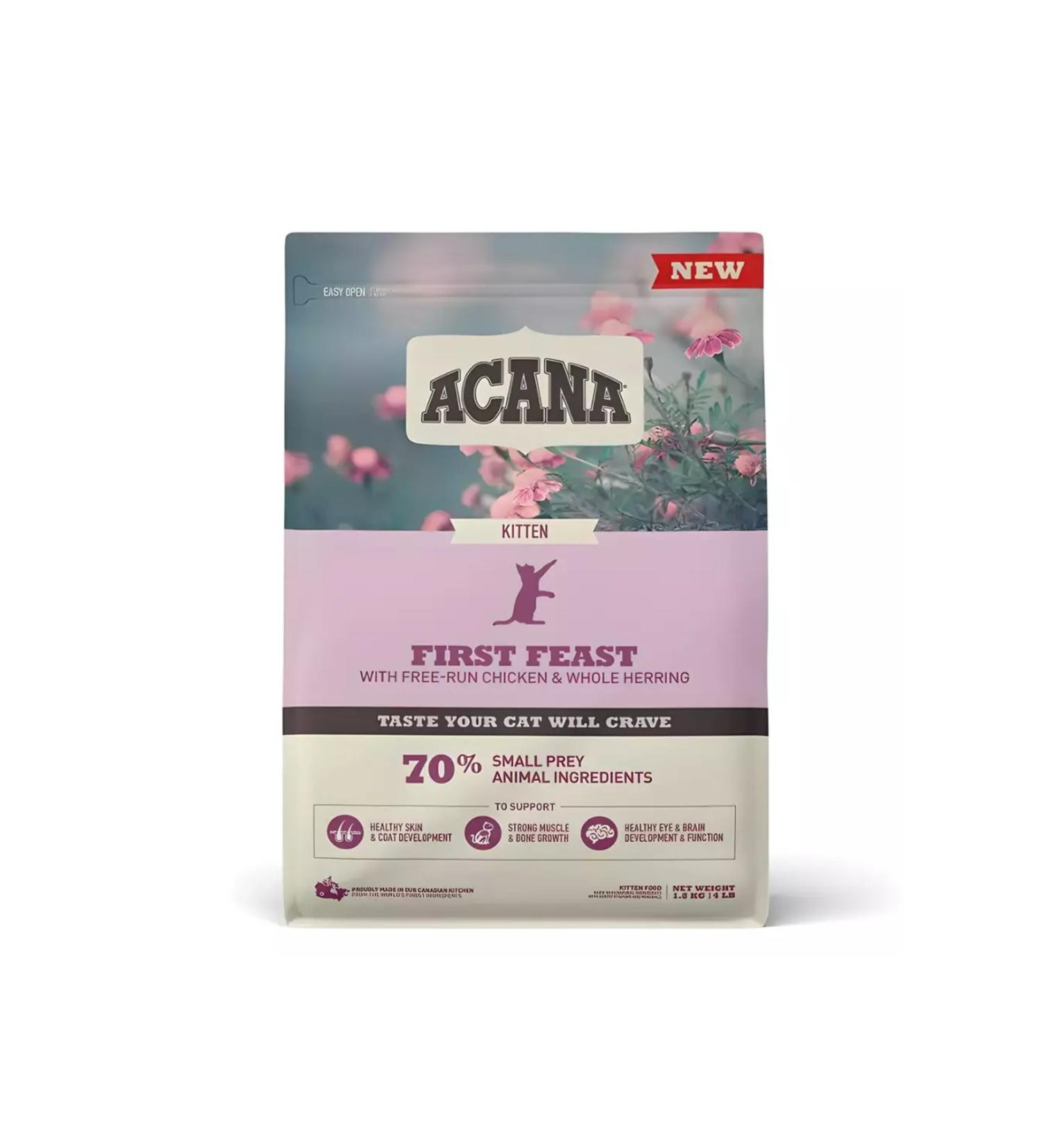 Acana First Feast Kitten Kitten Food 1.8 kg Chicken