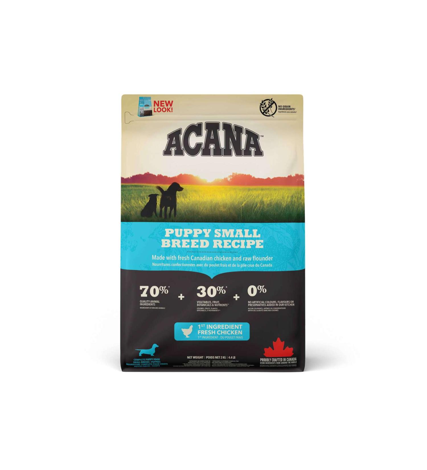 Acana Heritage - Puppy Small Breed Puppy Food 2 Kg Chicken
