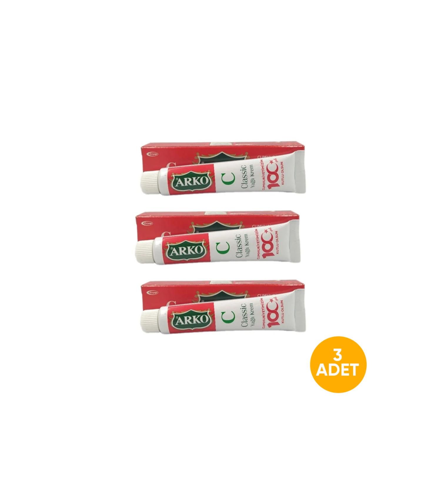 Arko Nem Classic Oily Cream Special Series 3 x 20 cc