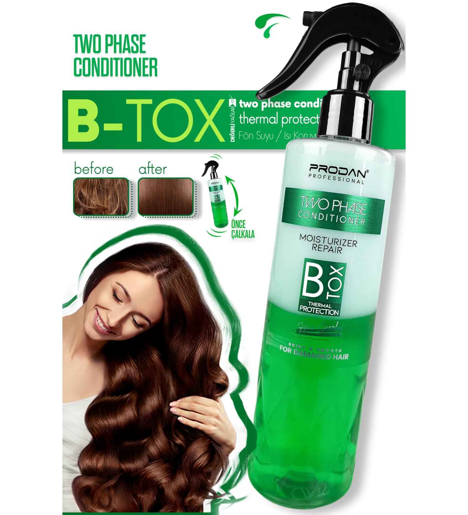 Prodan B-Tox Blow Dry Water | Dual Phase | Repair Care | Heat Protector-400 ml
