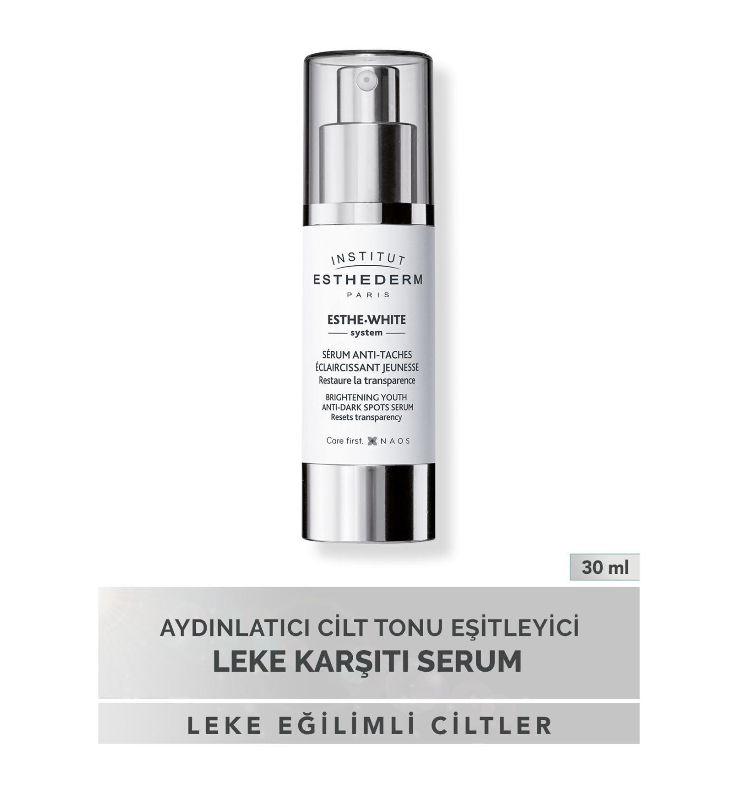 INSTITUT ESTHEDERM ESTHE-WHITE ANTI-DARK SPOTS SERUM SKIN BARRIER REPAIRING SERUM 30ML KEYON1619