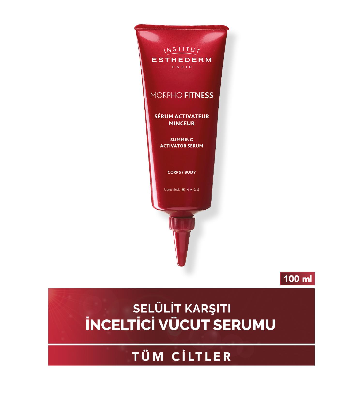 INSTITUT ESTHEDERM MORPHO FITNESS SLIMMING ACTIVATOR SERUM SKIN BARRIER REPAIRING BODY CREAM 100ML