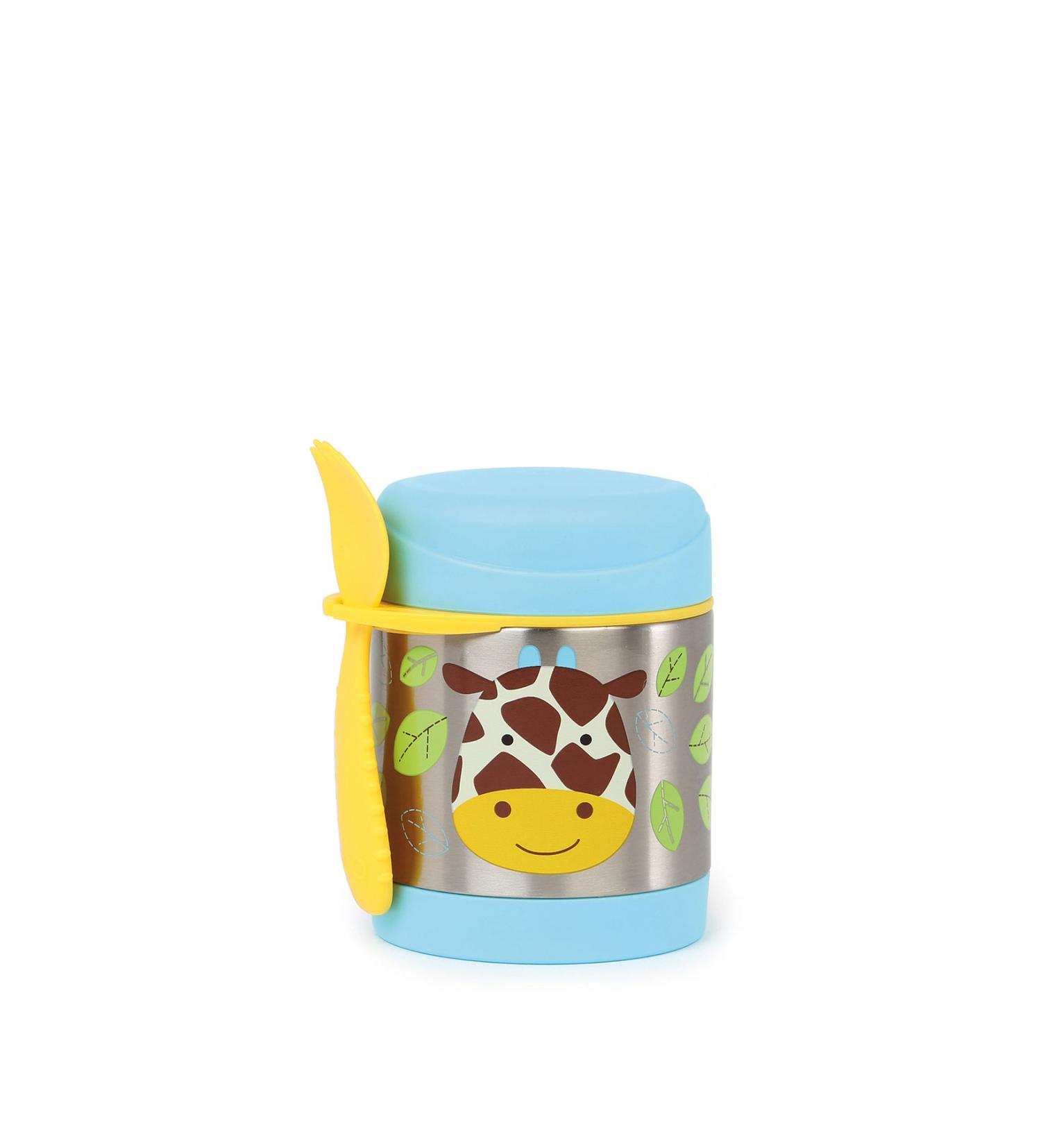 Skip Hop Giraffe 2 Piece Stainless Steel Food Storage and Transport Thermos
