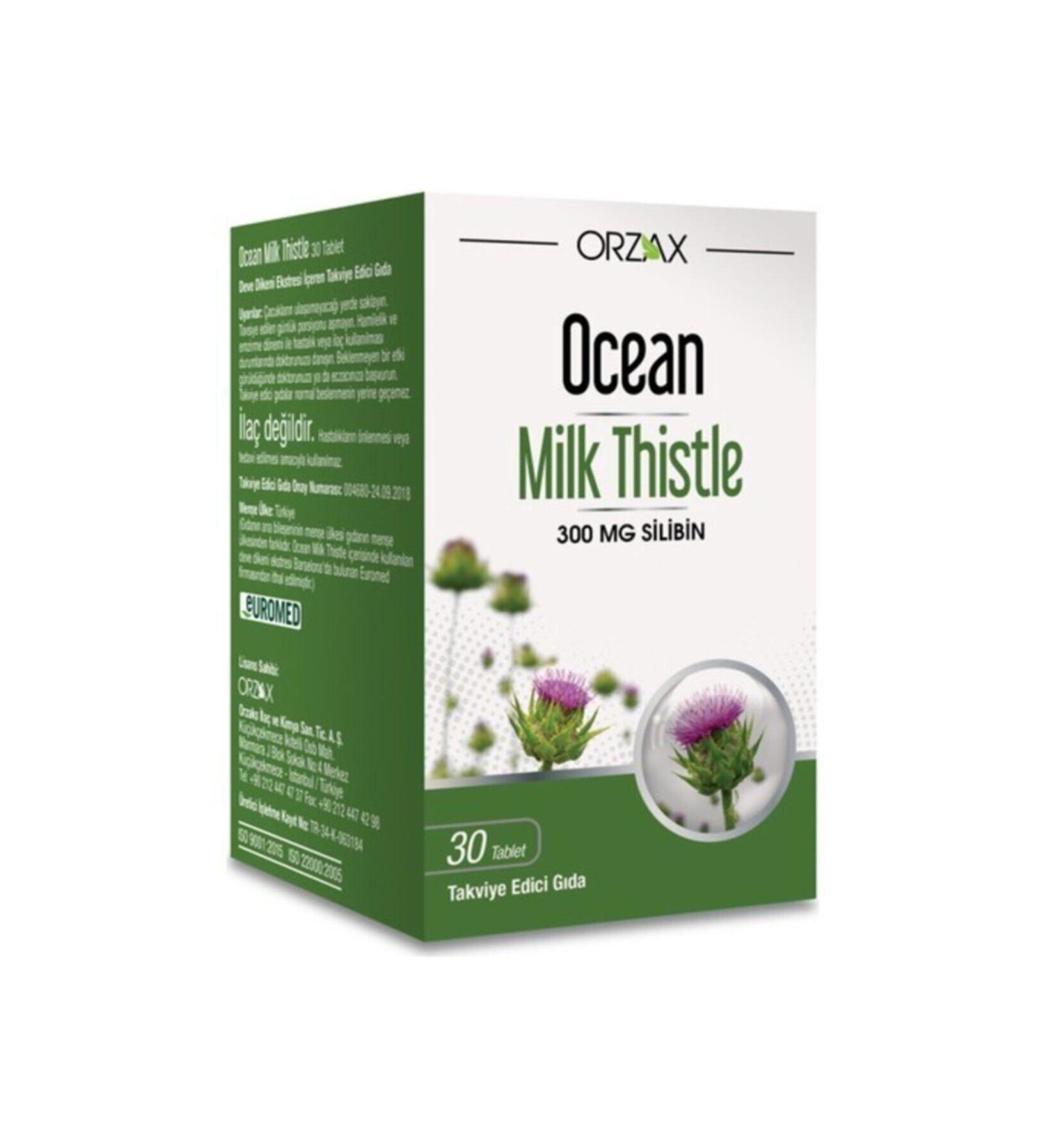 Ocean Milk Thistle 30 Tablets
