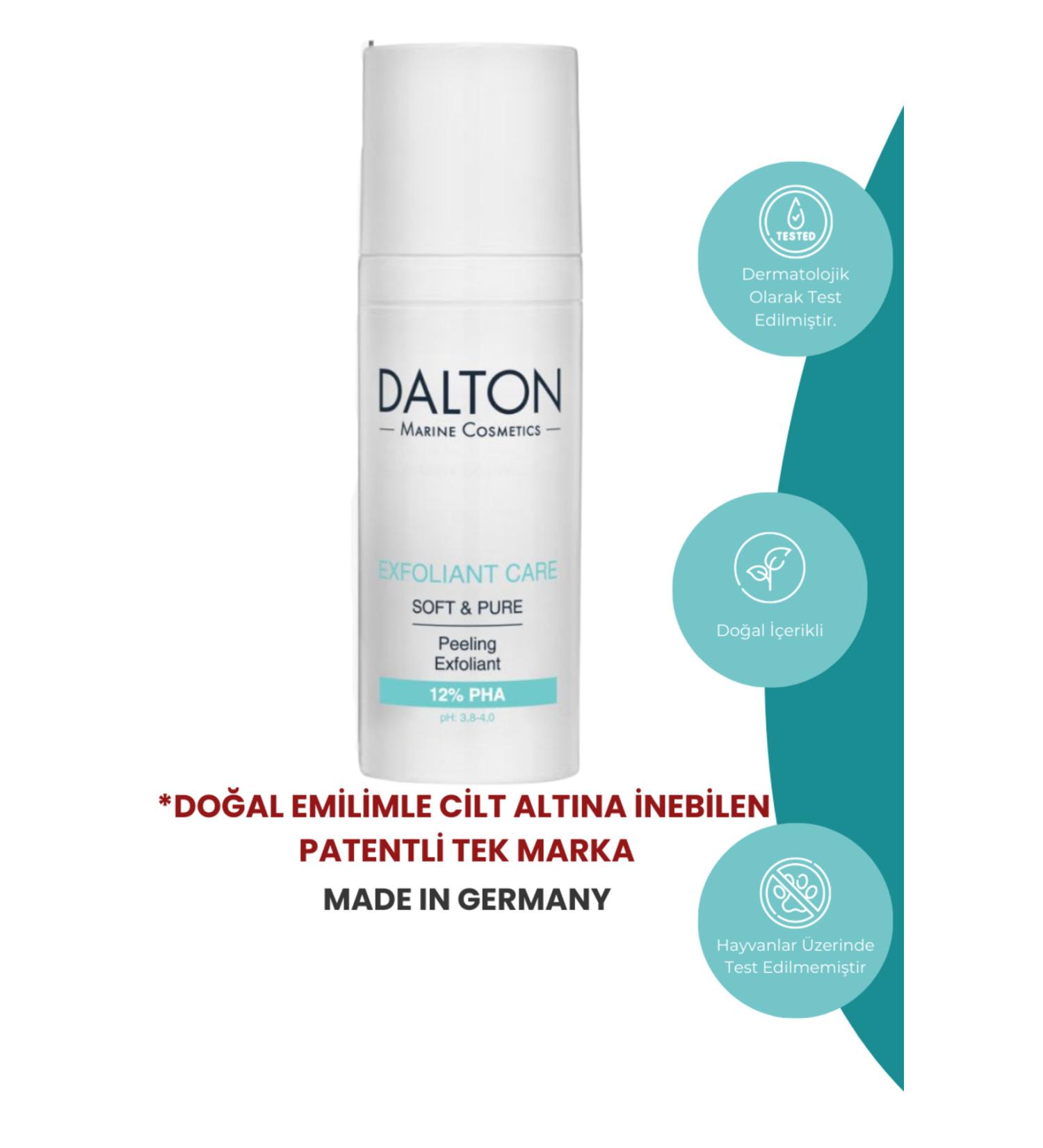 DALTON MARINE COSMETICS Purifying Moisturizing Soothing Skin Barrier Strengthening Pha Peeling Gel for Sensitive Skin