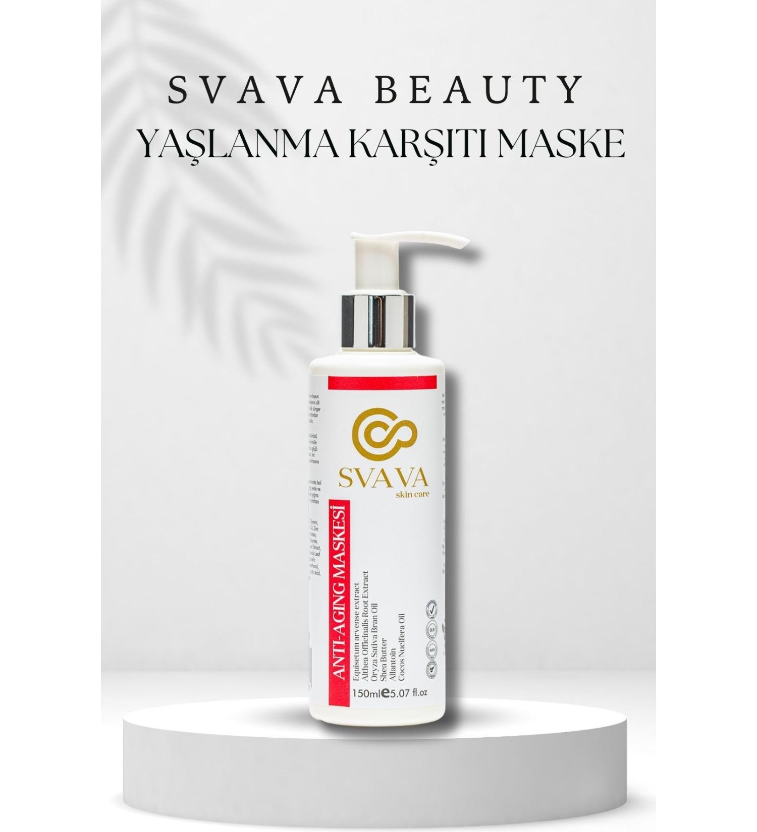 Svava Anti Aging Effective Anti Aging and Anti Wrinkle Moisturizing Mask 150ml