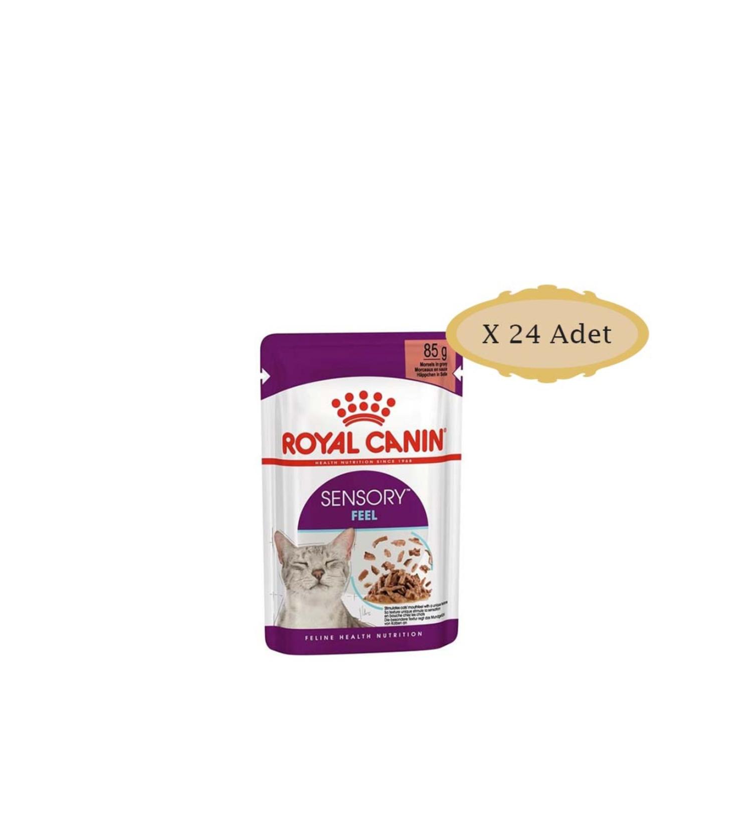 Royal Canin Sensory Feel Gravy Cat Pounch 85Gr