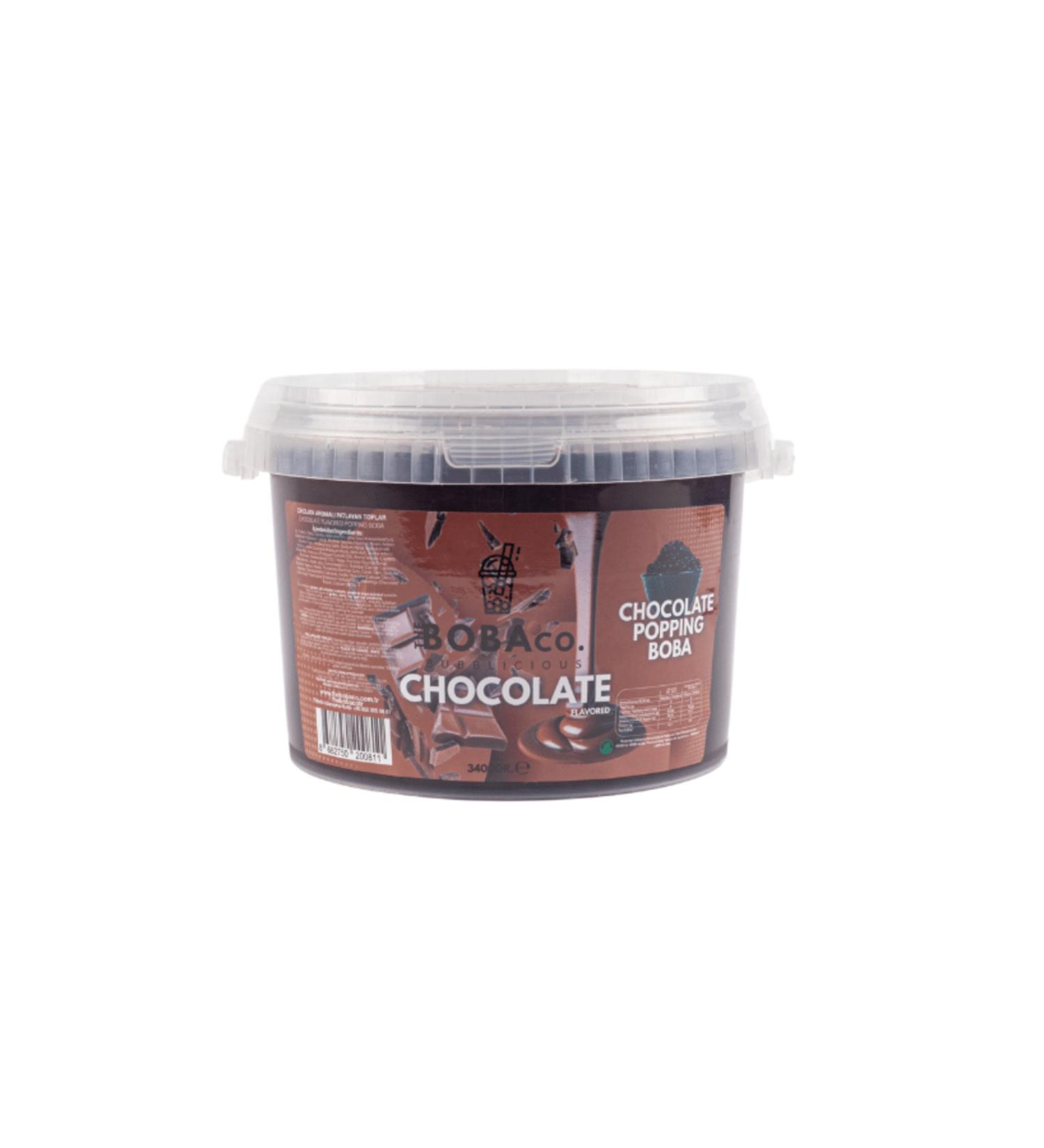 TheBobaCo. Bubblicious Bubble Tea Boba - Chocolate / Chocolate 3 4kg - Buy Online on GoSupps.com