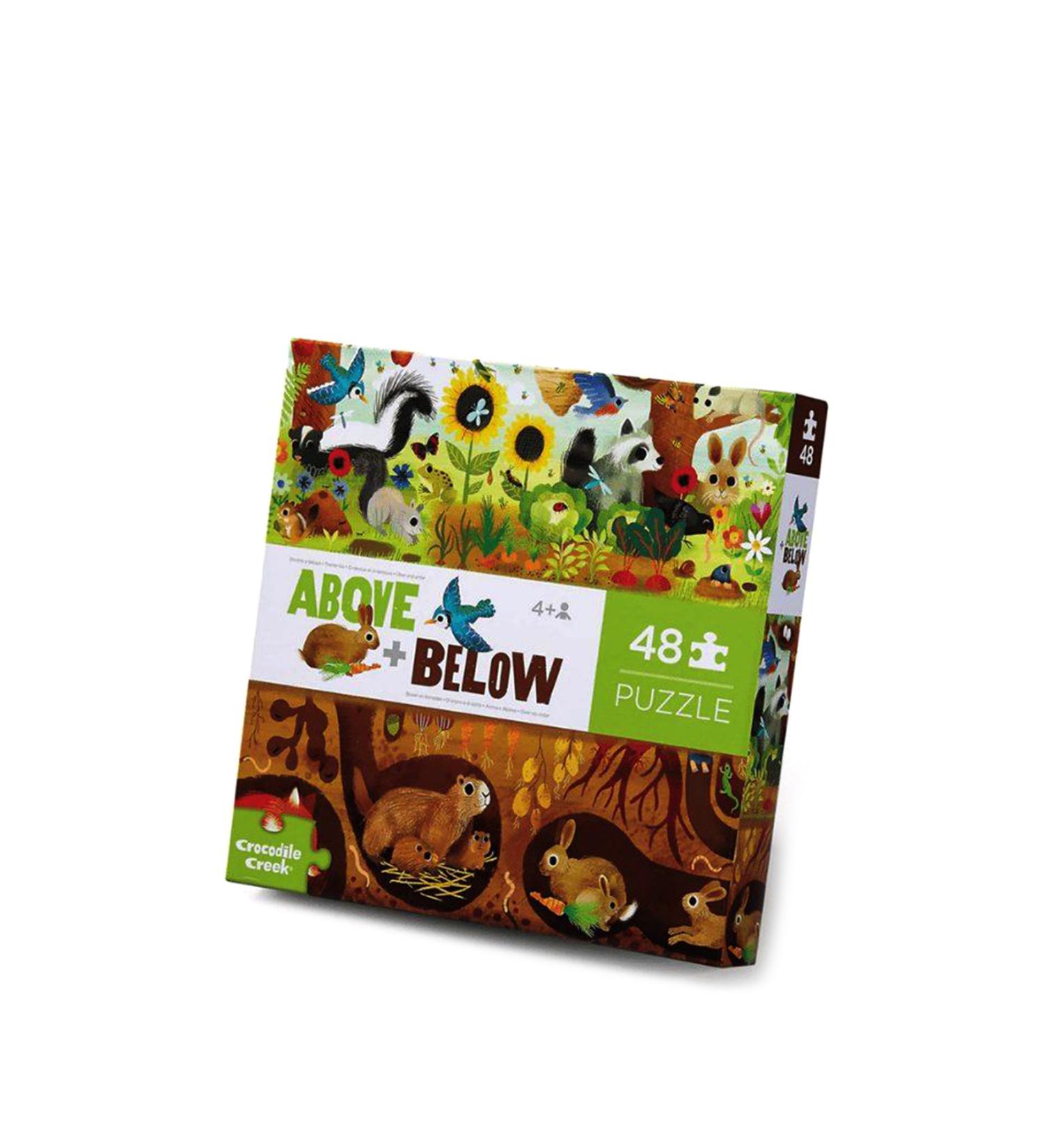 Crocodile Creek Backyard Exploration 48 Piece Puzzle