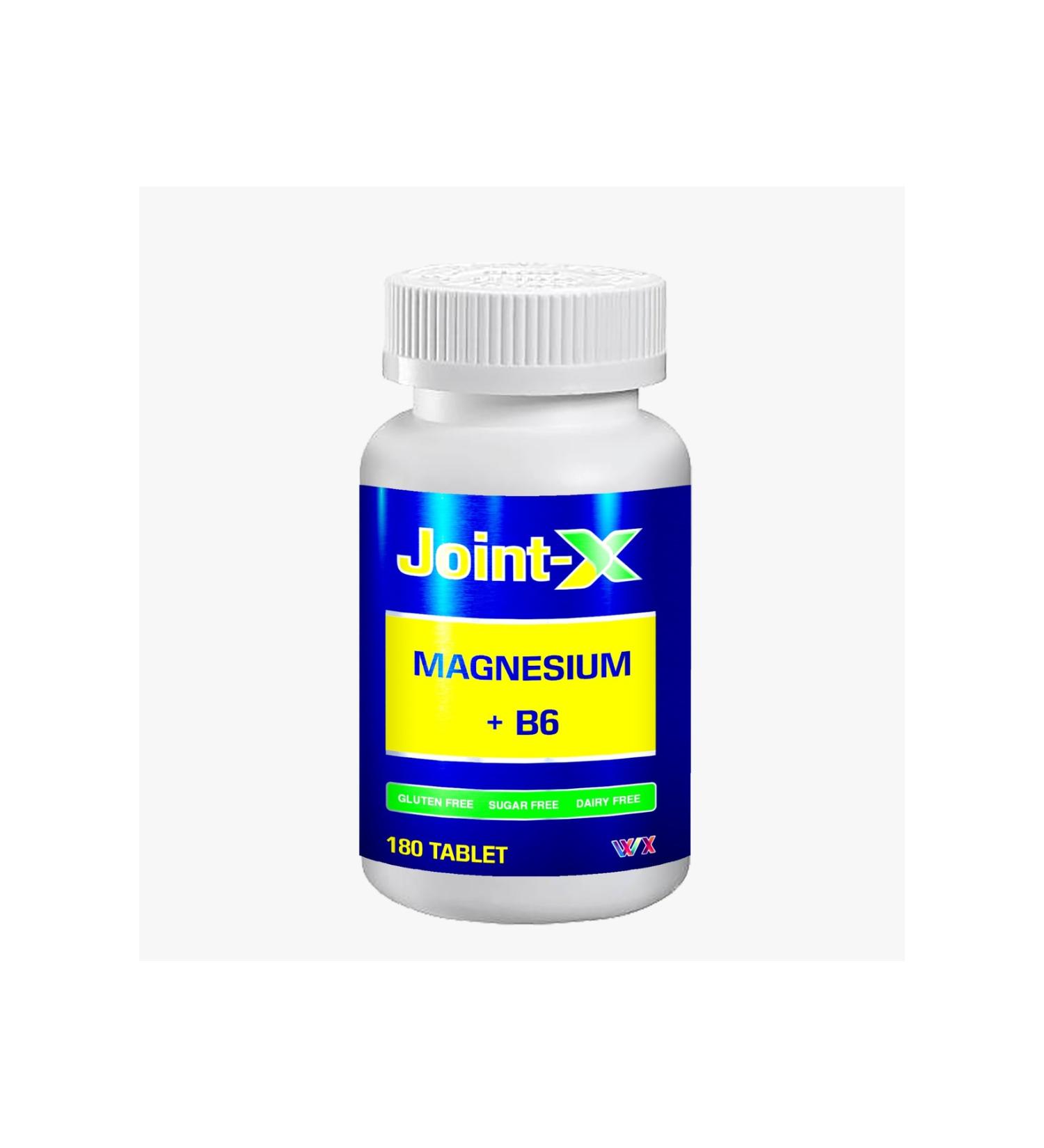 Joint-X Magnesium B6 180 Tablets Food Supplement