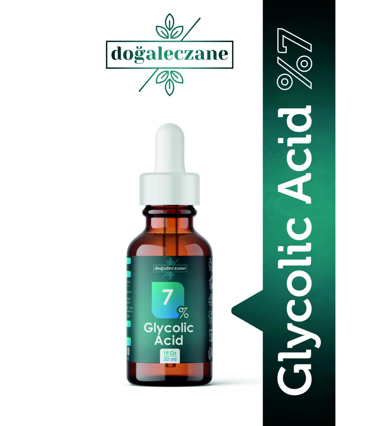 Natural Pharmacy Forehead Wrinkles Fast Effect Glycolic Acid 7% Peeling Serum 30 ml - Buy Online on GoSupps.com