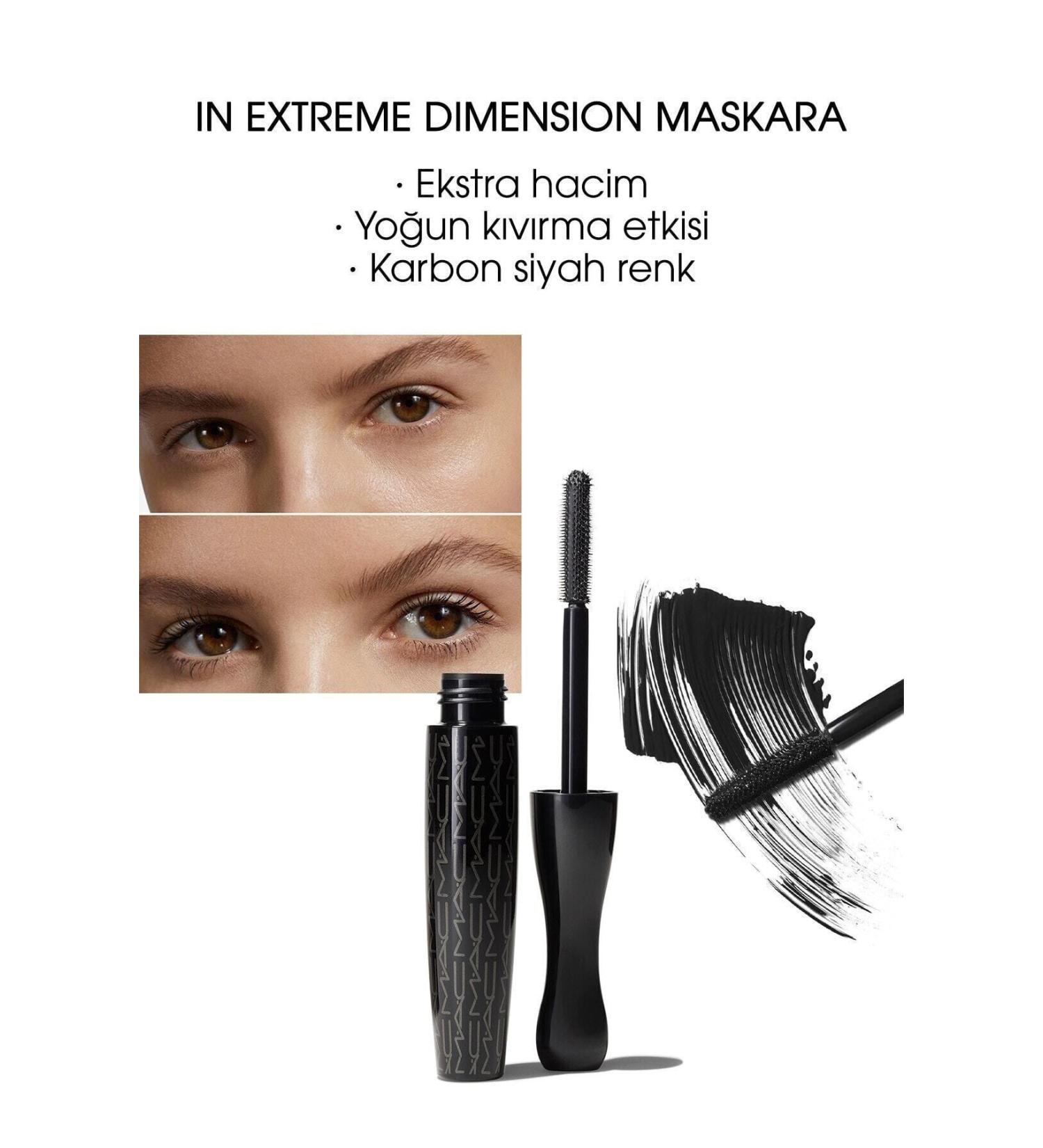 Mac MASCARA-IN EXTREME DIMENSION 3D BLACK MASCARA WITH CURLING & LIFTING EFFECT 13 ML KEYON1638