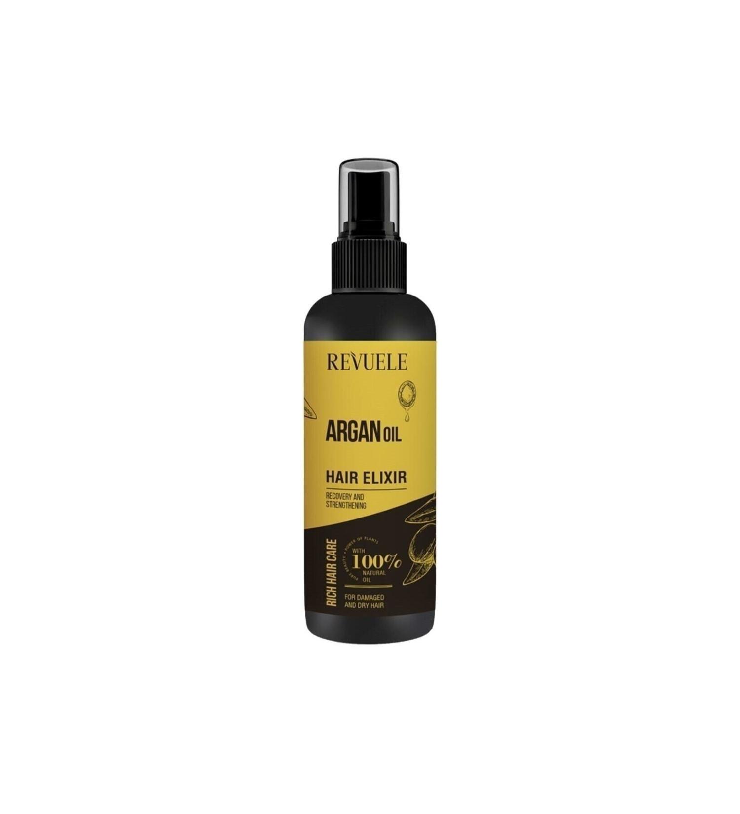 Revuele ARGAN MOISTURIZING HAIR CARE OIL FOR DRY AND WEAK HAIR 120ML KEYON1743