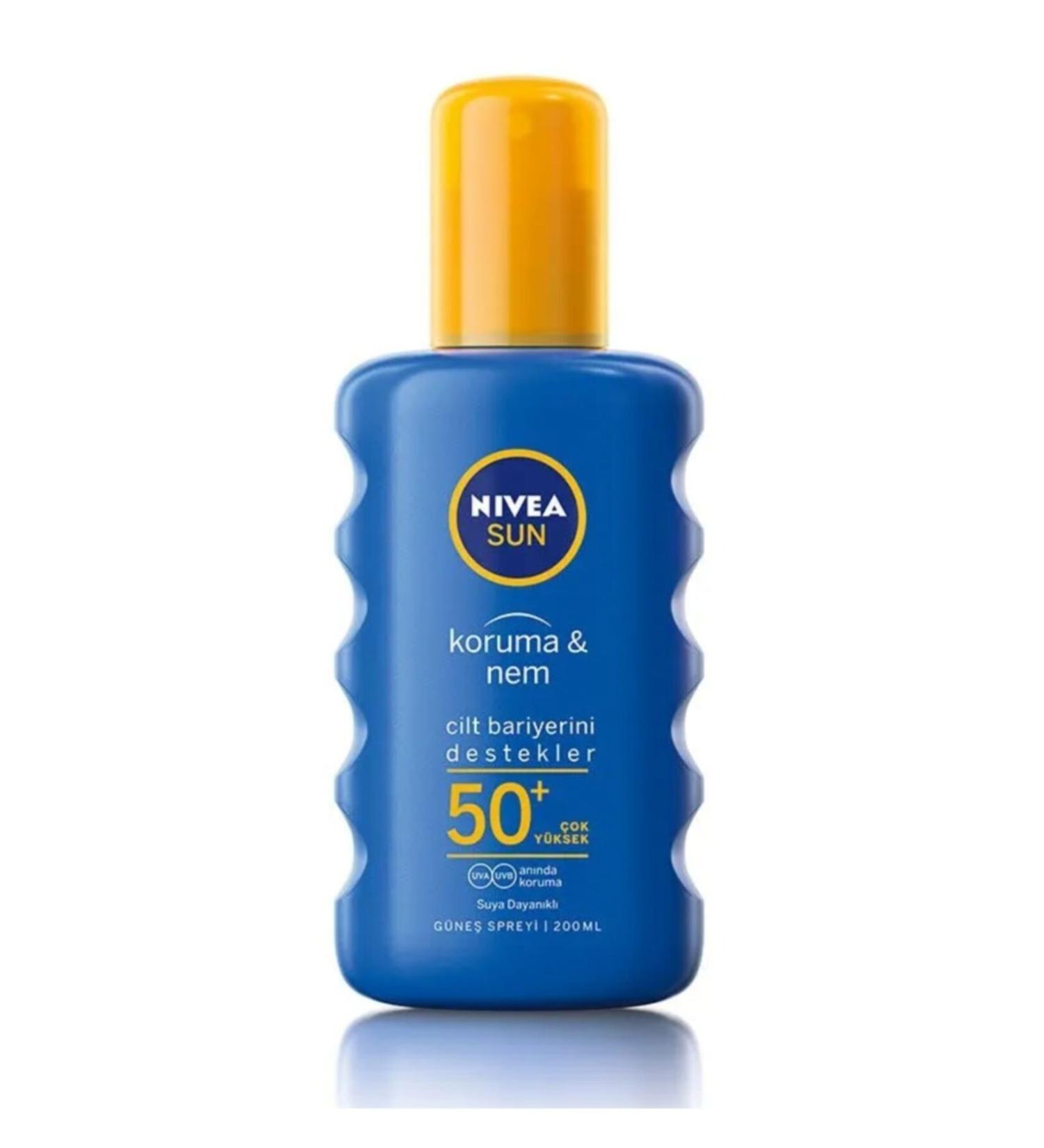 NIVEA Nivea Sun Protection & Moisture Sun Spray Gkf 50+