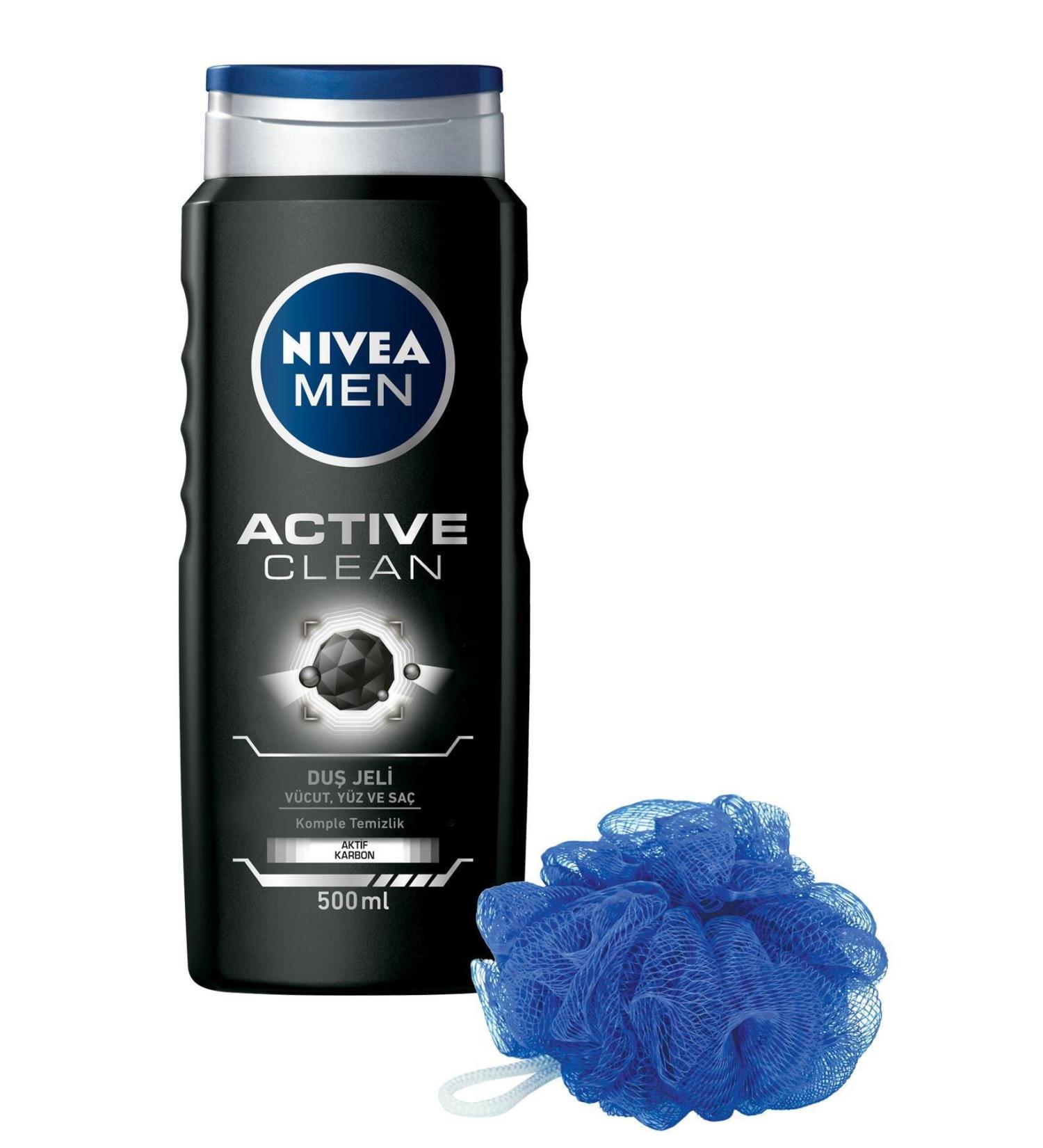 NIVEA Men Active Clean Shower Gel 500 ml