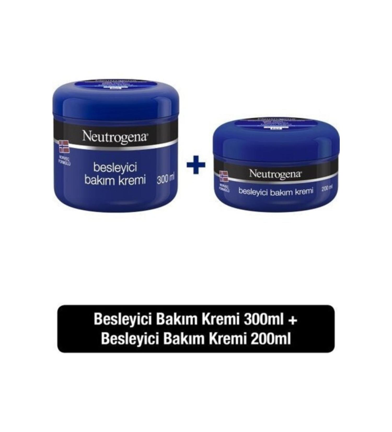 Neutrogena Norwegian Formula Nourishing Cream 300 Ml + Nourishing 200 Ml