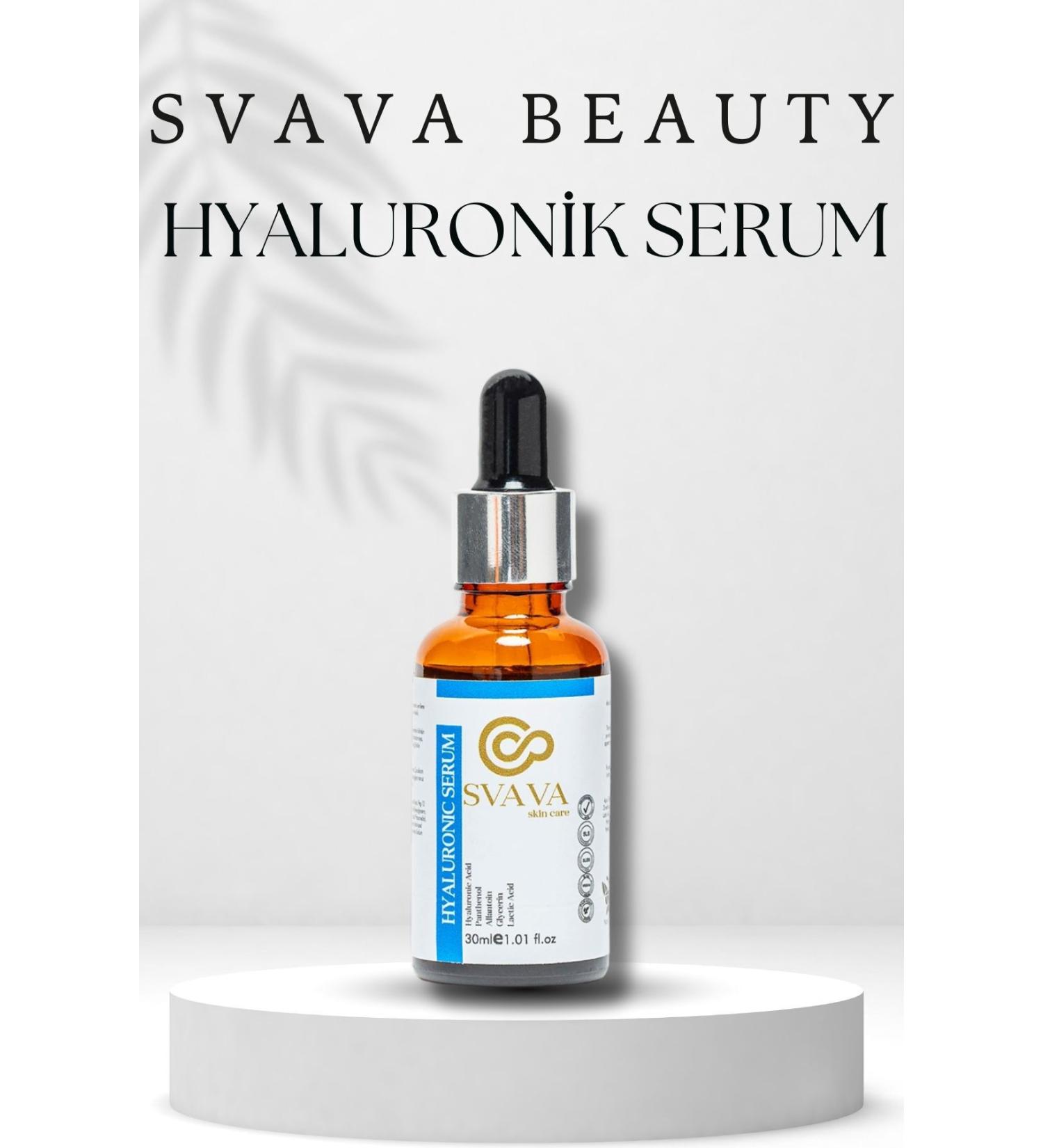 Svava Hyaluronic Intensive Moisturizing Vitality Hyaluronic Acid Serum 30ml