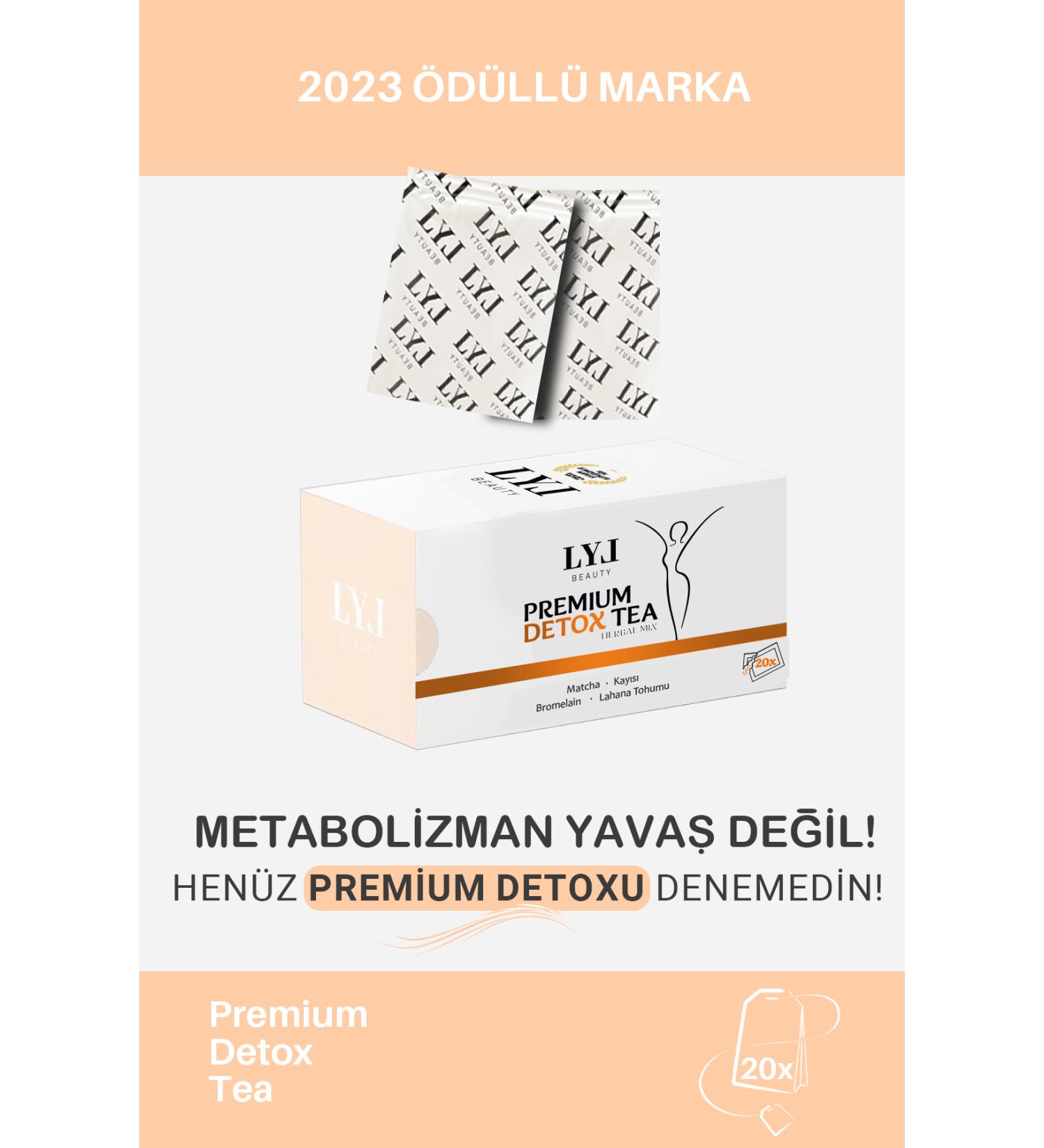 LYL BEAUTY Bromelain-cabbage-matcha-apricot Premium Detox Tea--weight and Edema Reliever - Buy Online on GoSupps.com