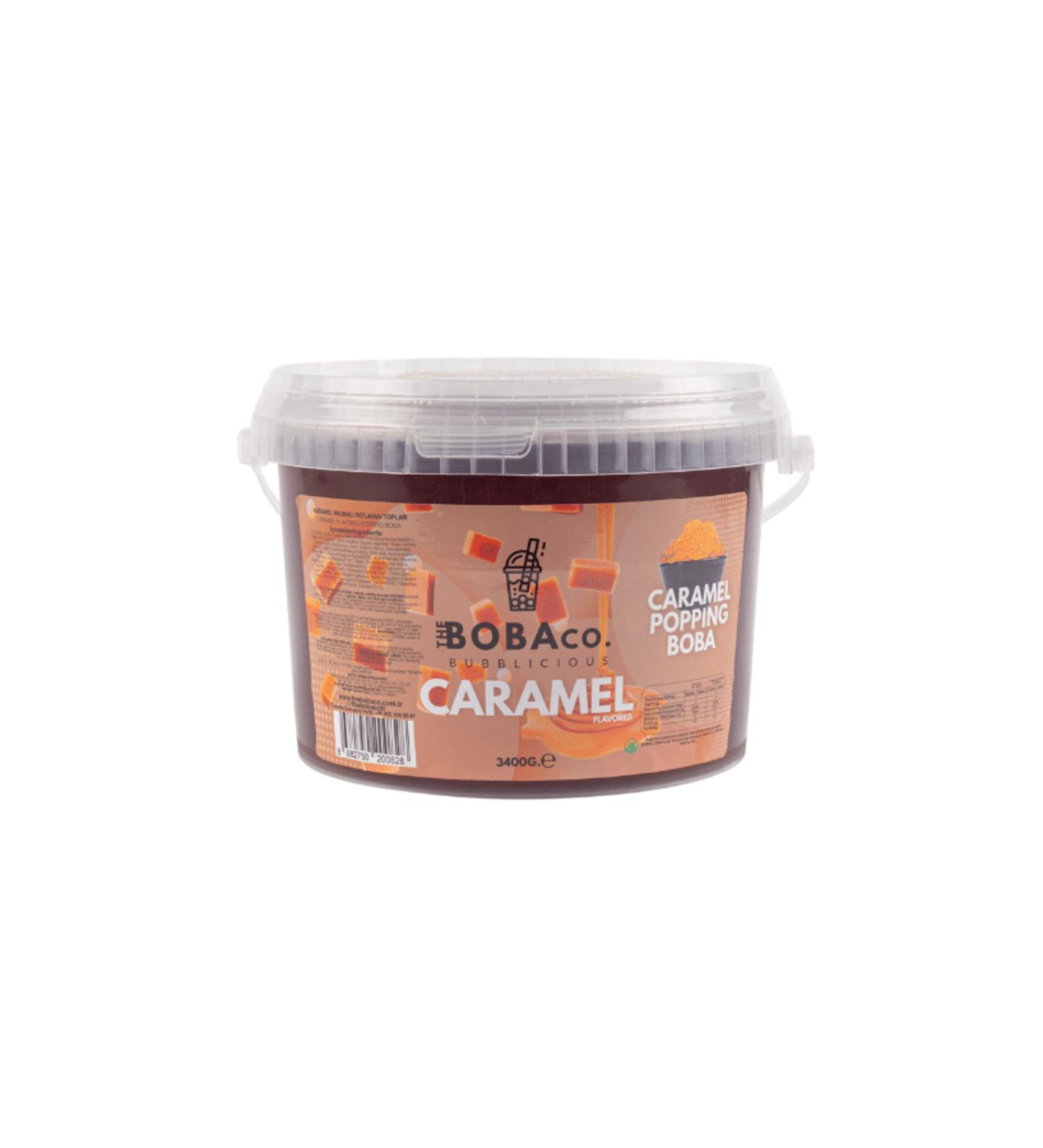 TheBobaCo. Bubblicious Bubble Tea Boba - Caramel / Caramel 3 4kg - Buy Online on GoSupps.com