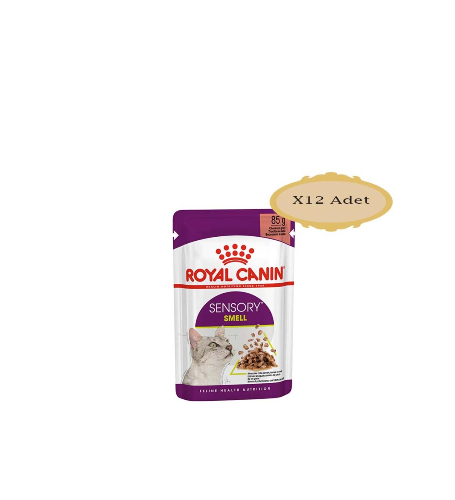 Royal Canin Sensory Smell Gravy Wet Food 85 Gr X 12 PIECES
