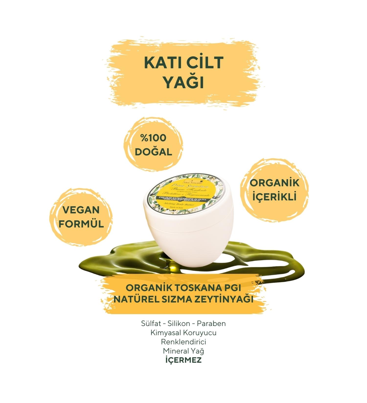 idea Toscana Organic Olive Oil Solid Skin Oil - 300 ml - Buy Online on GoSupps.com