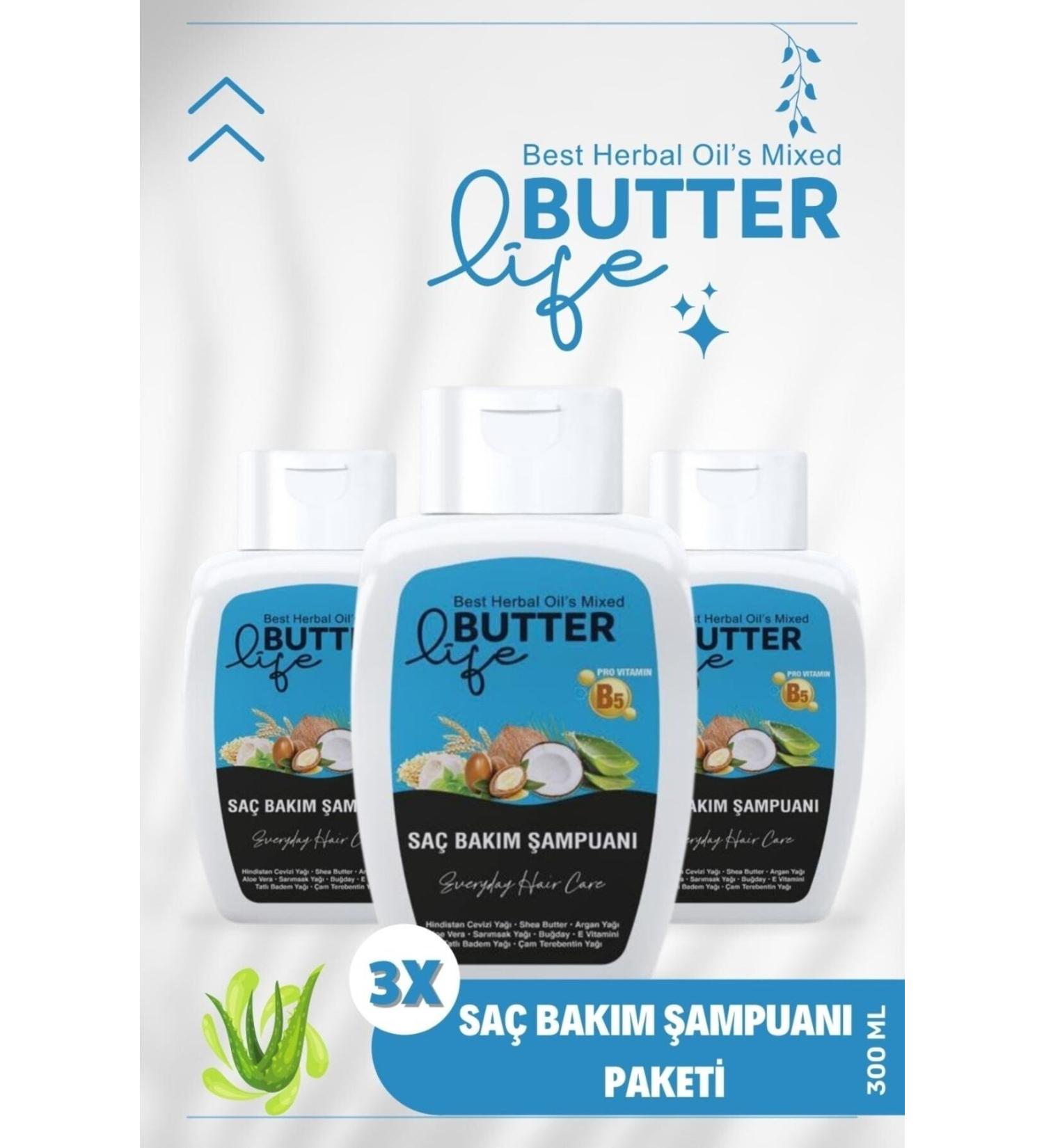 Life Butter Eczema Anti-Dandruff And Itching Mixed Shampoo Anti-Hair Loss Shampoo Triple. - Buy Online on GoSupps.com
