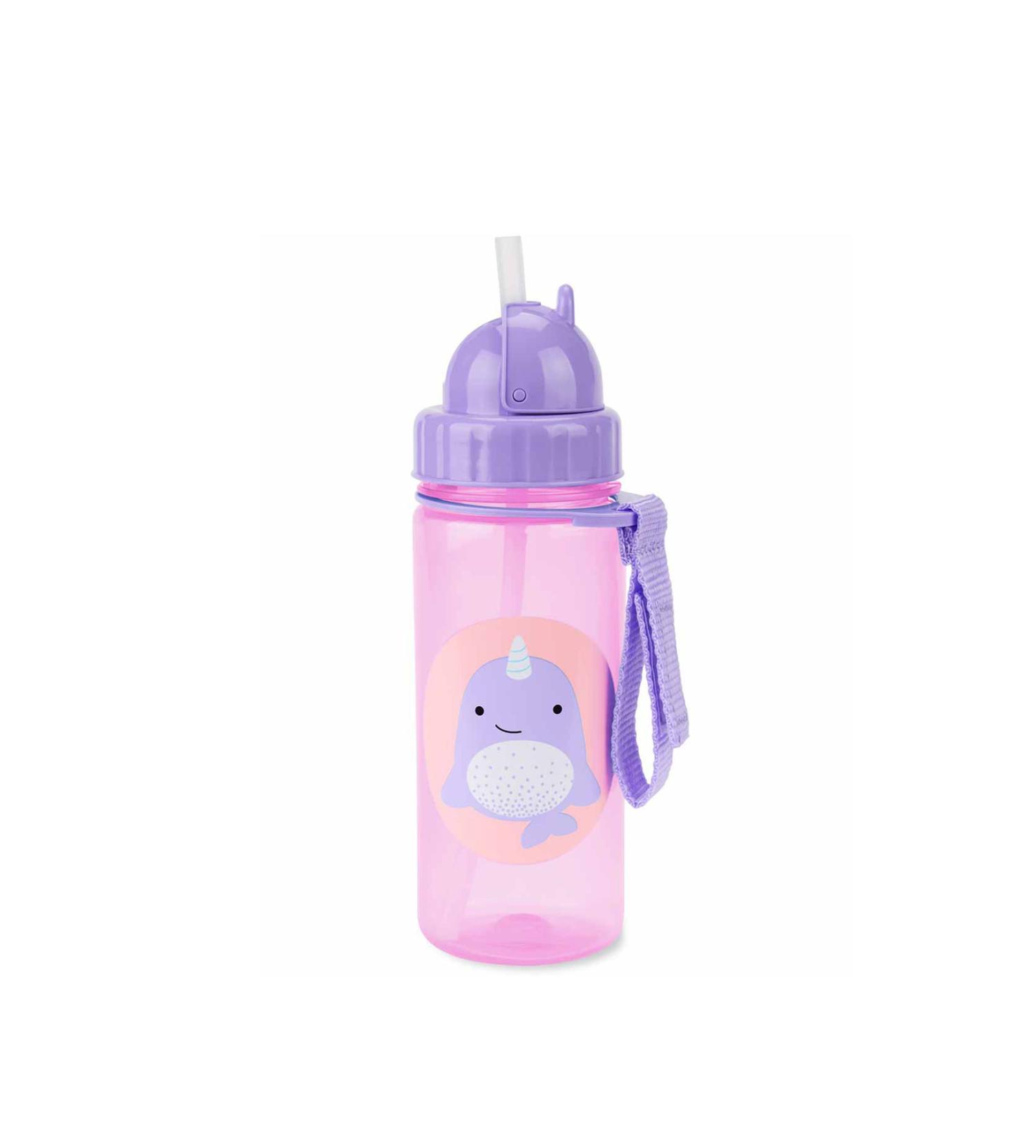 Skip Hop Narwhal Zoo Straw Drinker